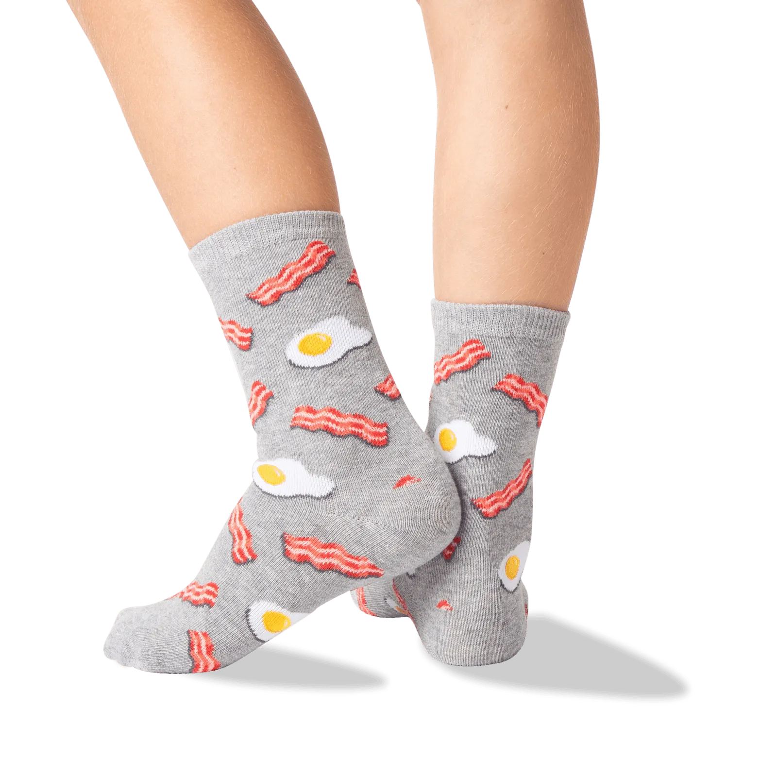 HOTSOX Kid's Eggs and Bacon Crew Socks