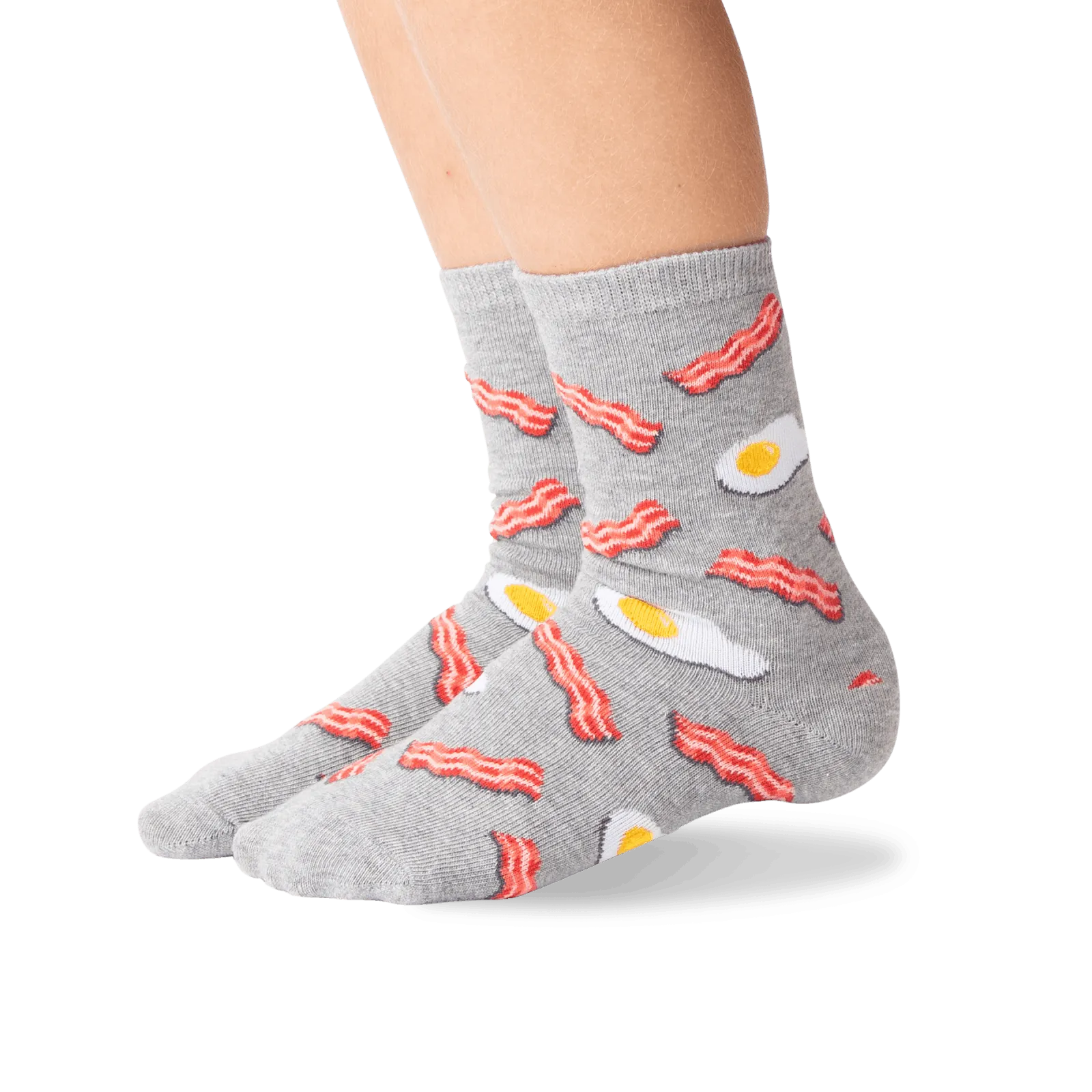 HOTSOX Kid's Eggs and Bacon Crew Socks