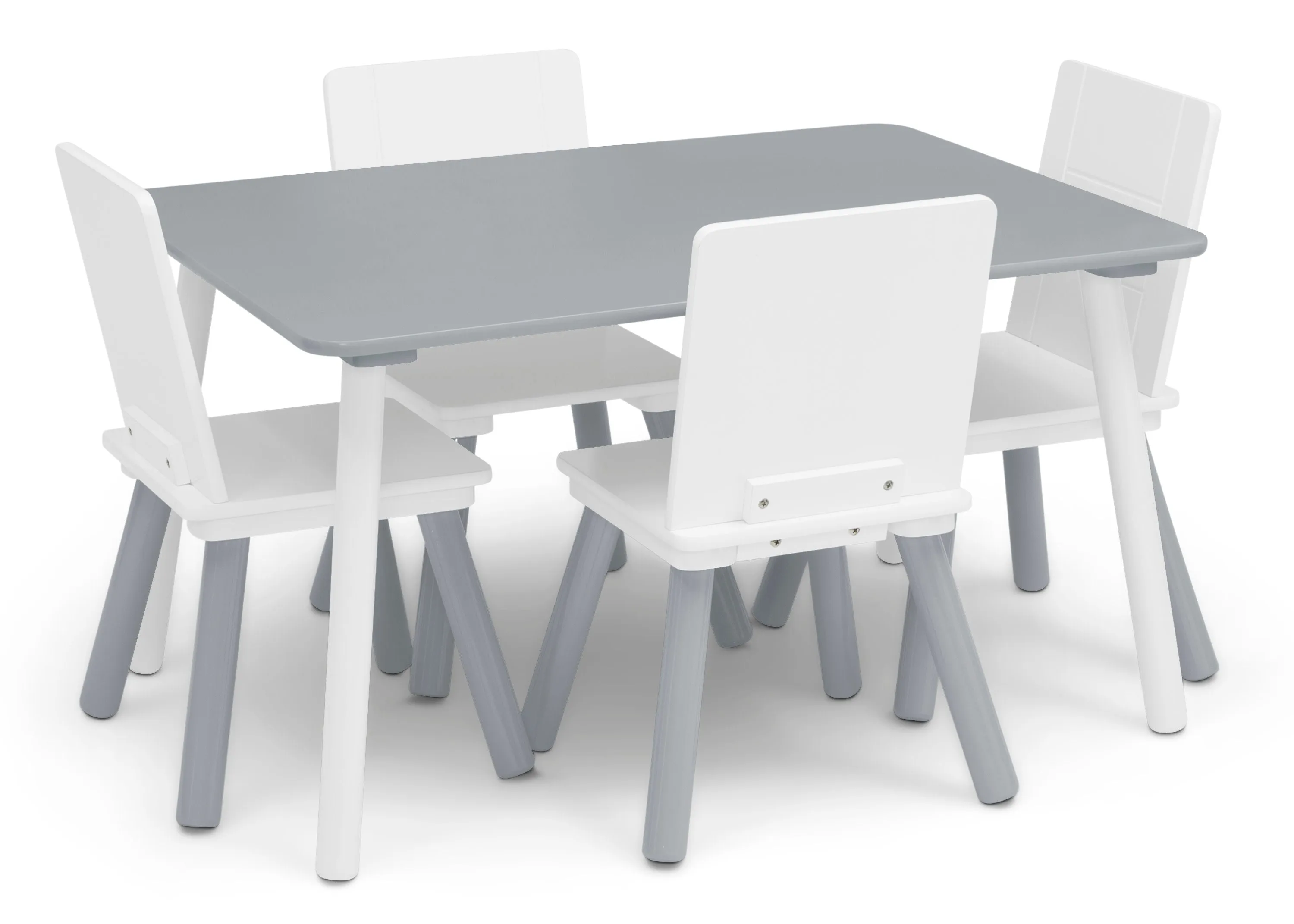 Kids Table and Chair Set (4 Chairs Included)