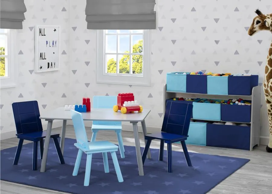 Kids Table and Chair Set (4 Chairs Included)