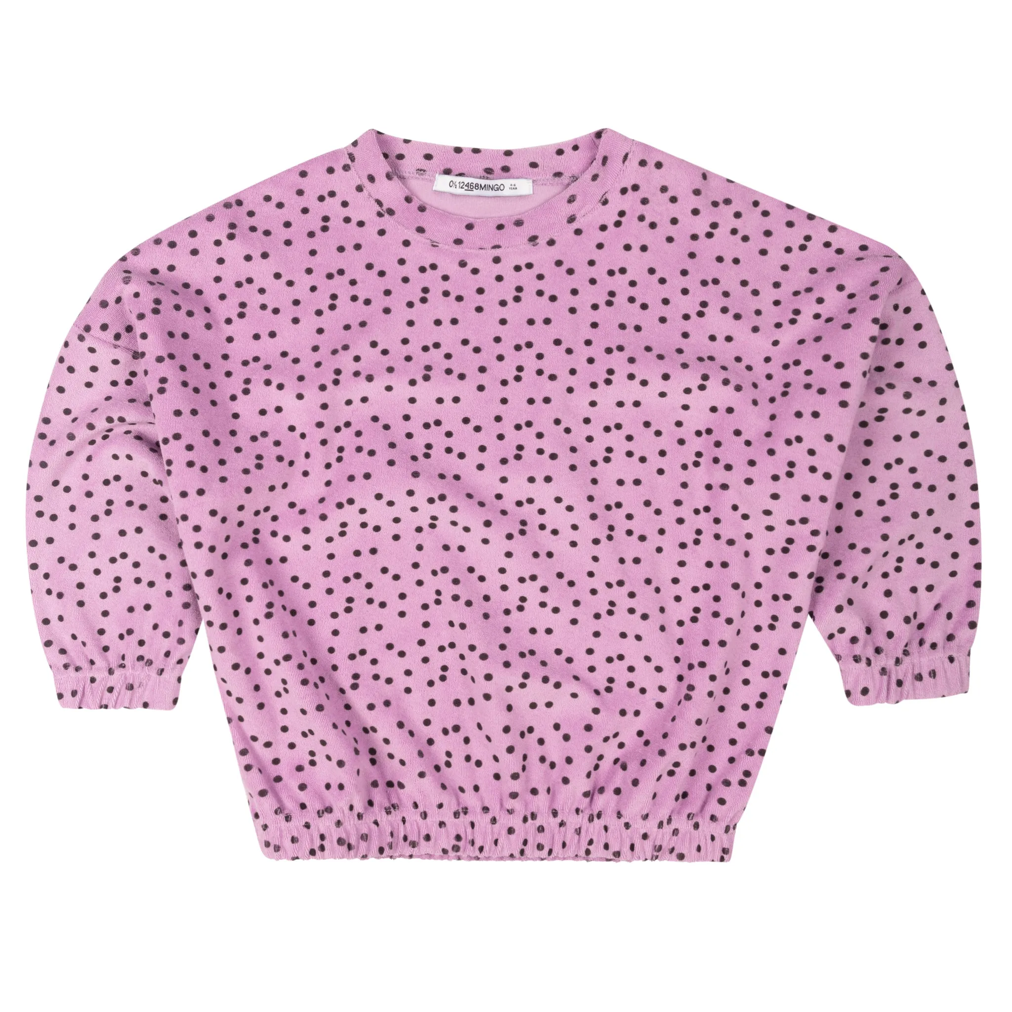 Kinder Longsleeve Stip Violet