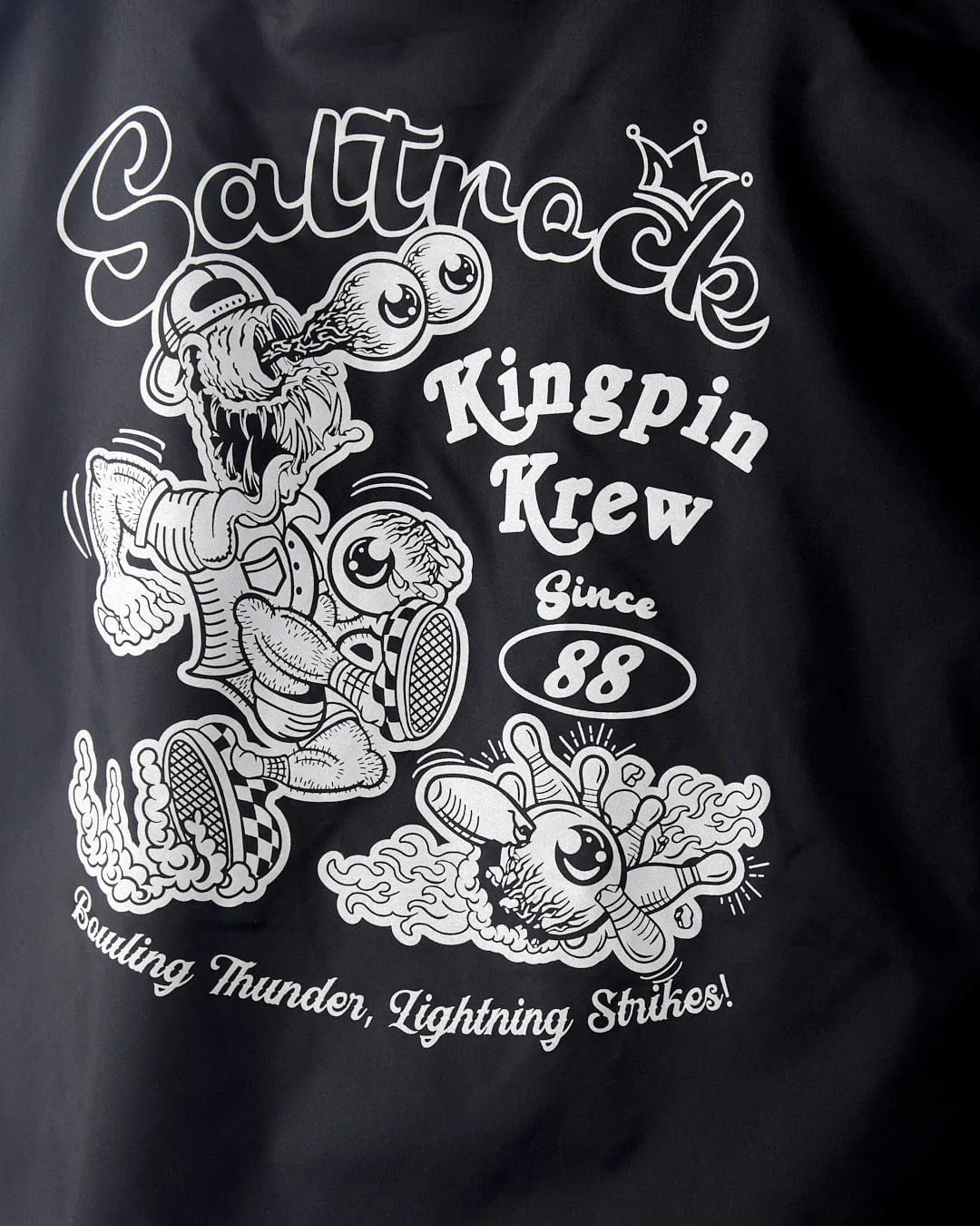 Kingpin Krew - Kids Coach Jacket - Black