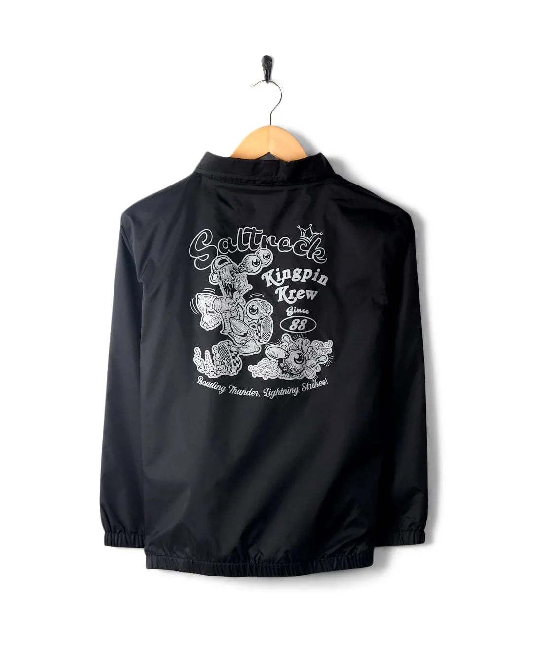 Kingpin Krew - Kids Coach Jacket - Black