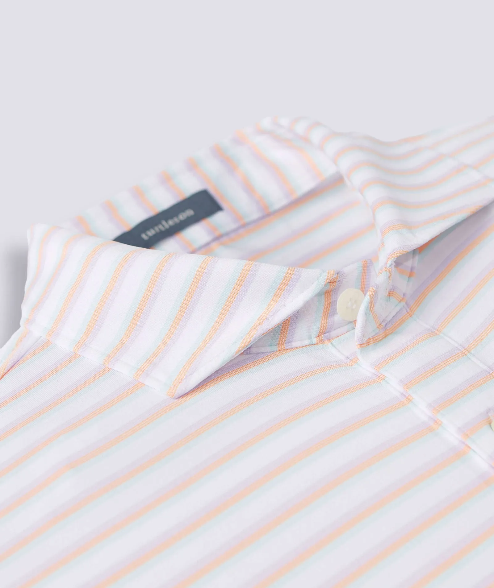 Lanier Gradient Stripe Performance Polo