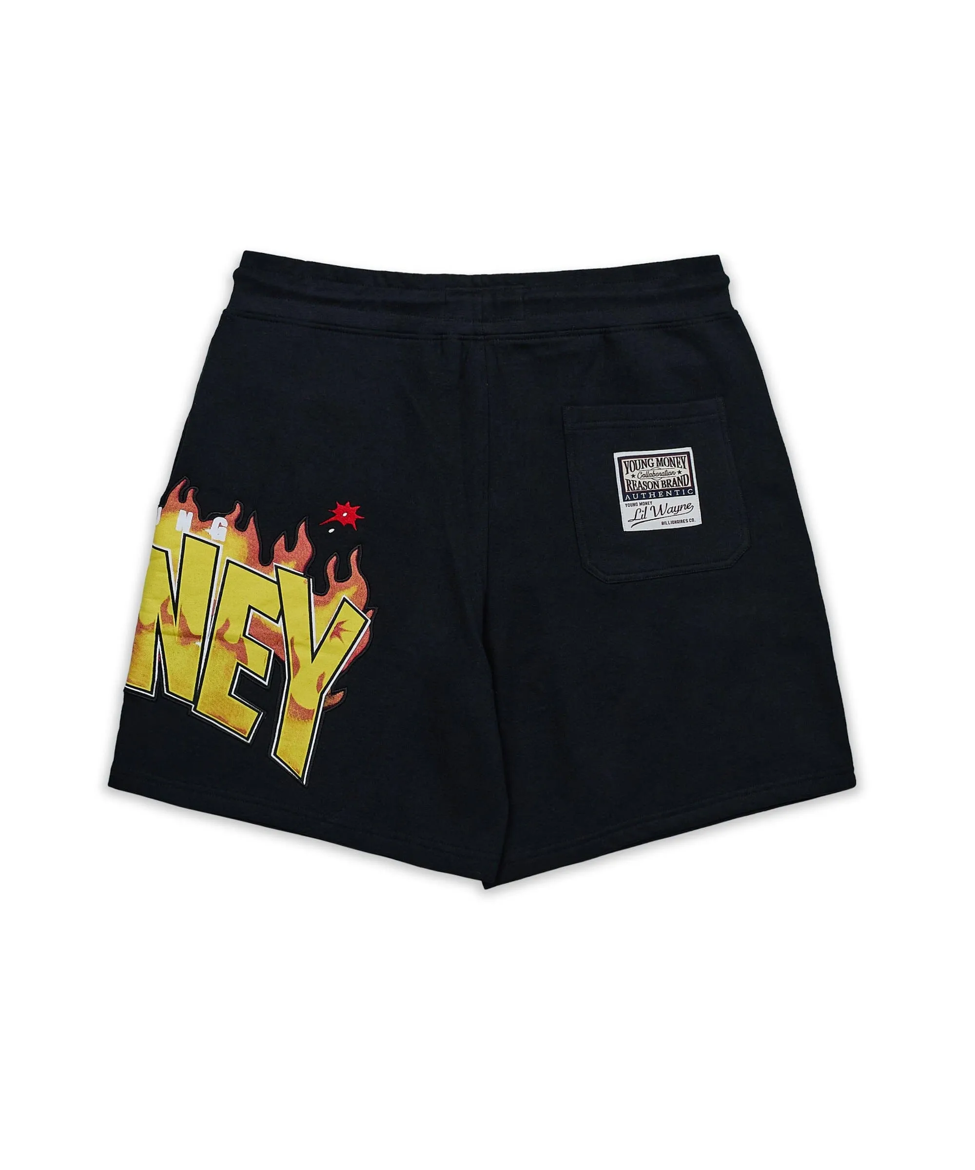 Lil Wayne Young Money Graffiti Embroidered Shorts