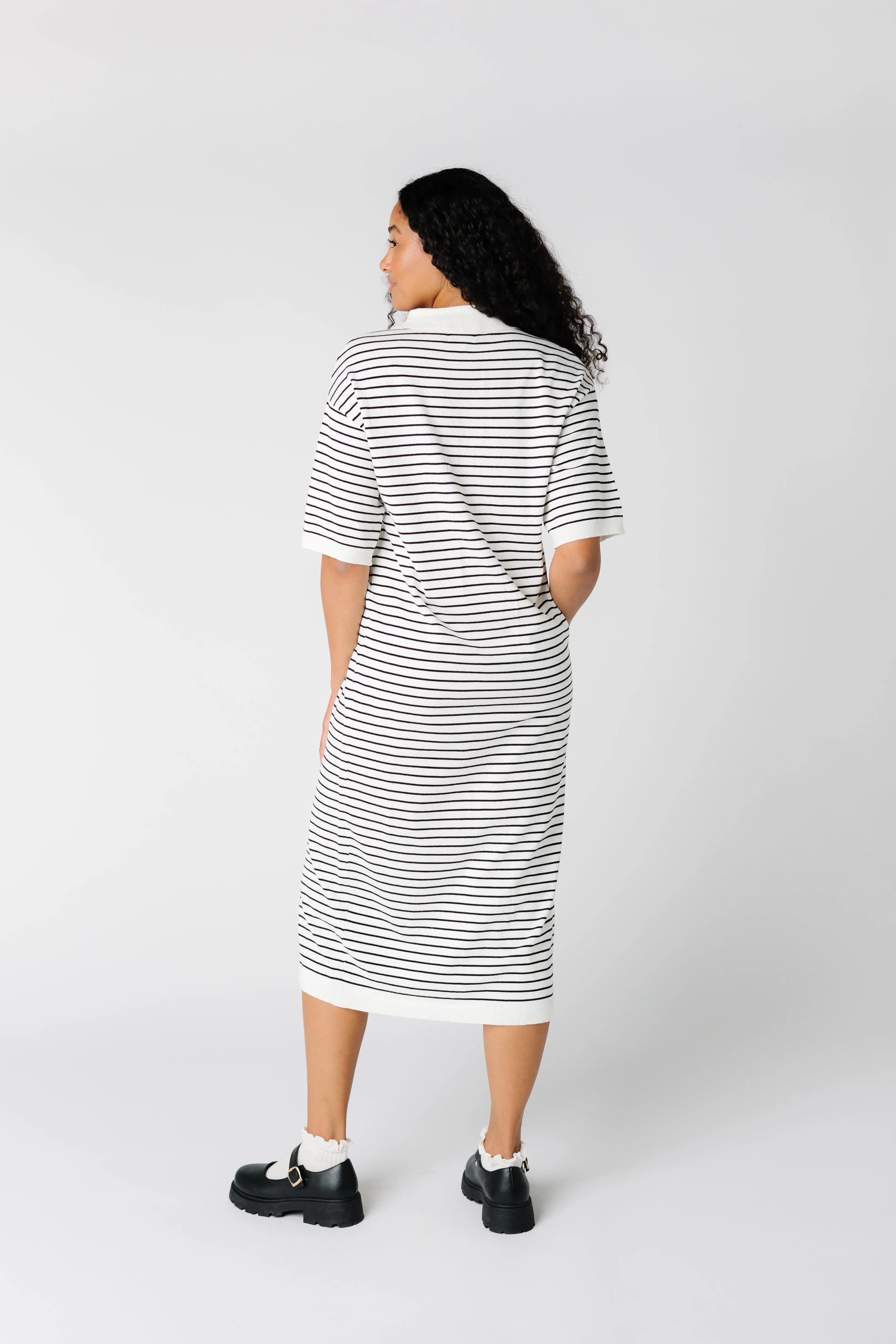 Lucy Knit Button Down Dress