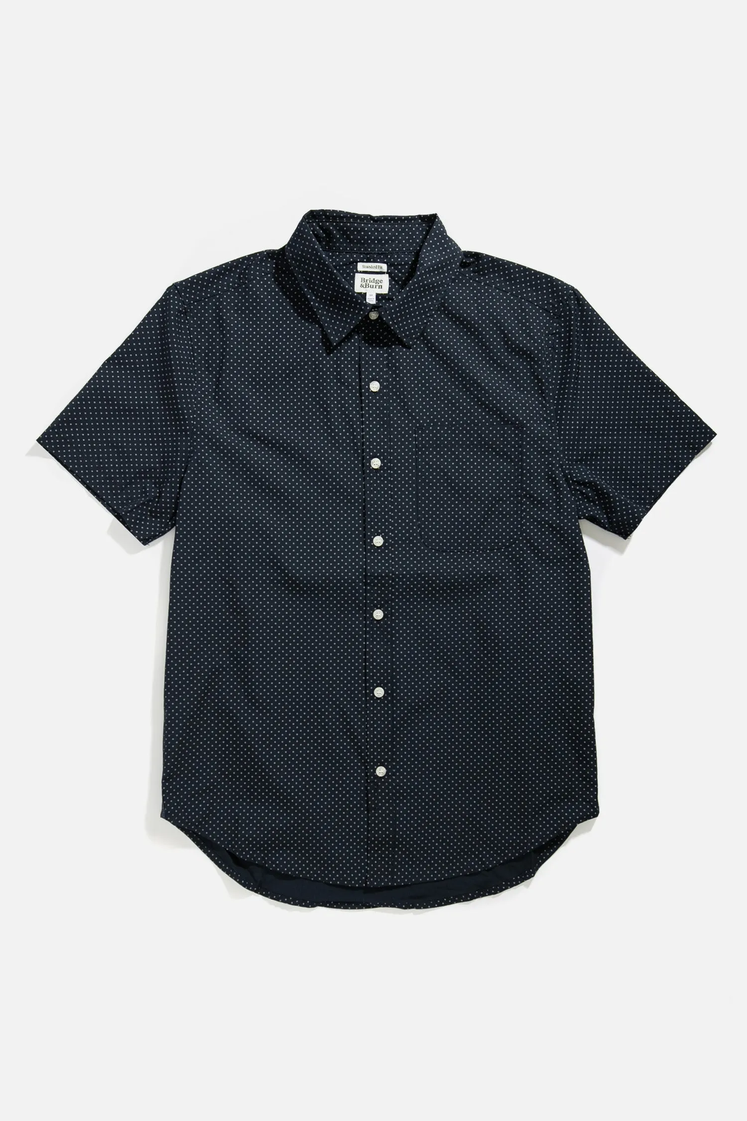 Malcolm Shirt / Navy Dot