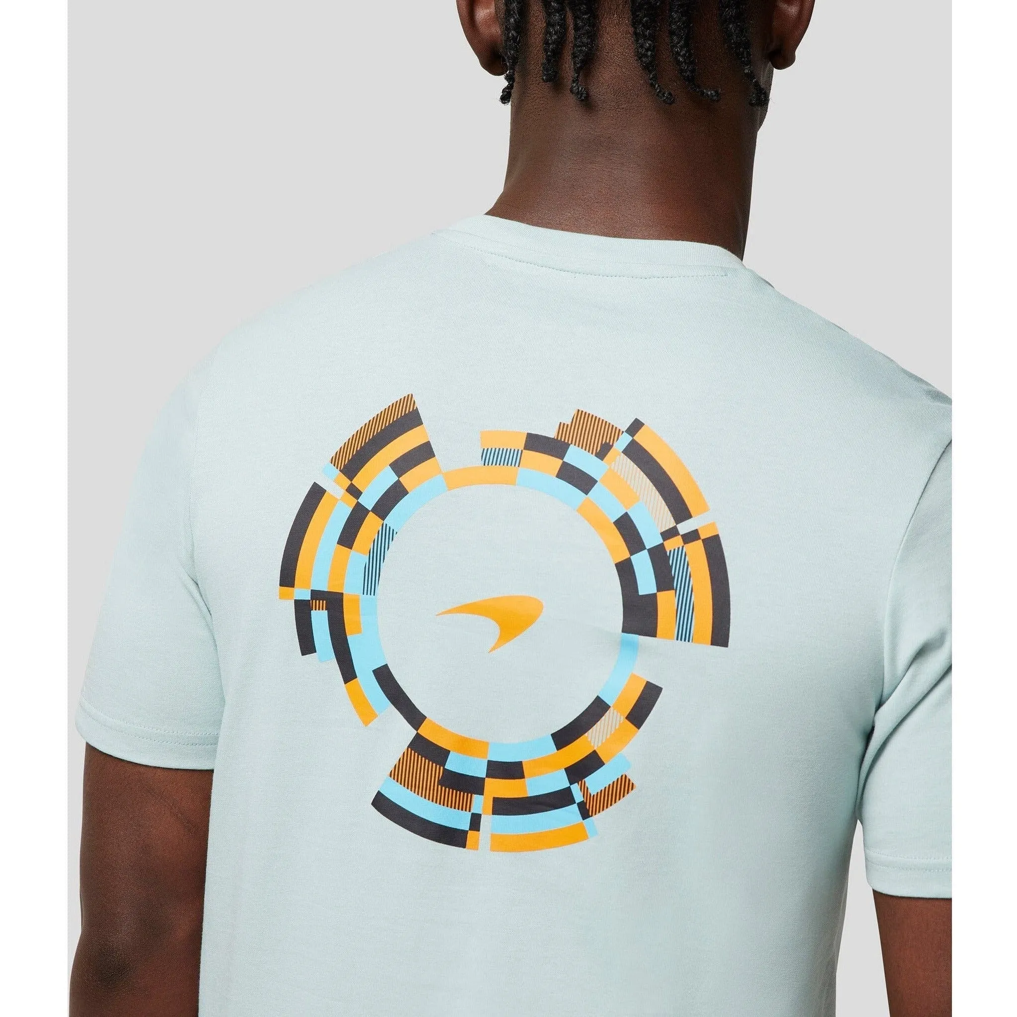 McLaren F1 Men's Dynamic T-Shirt - Cloud Blue/Aquarius/Papaya