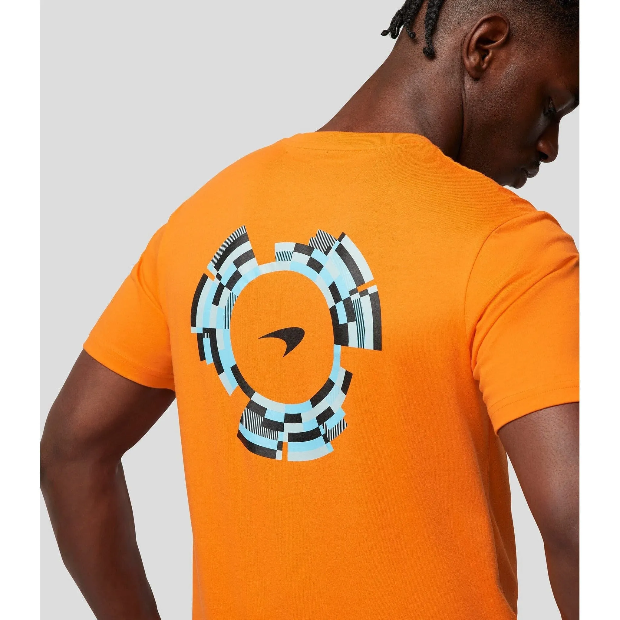 McLaren F1 Men's Dynamic T-Shirt - Cloud Blue/Aquarius/Papaya