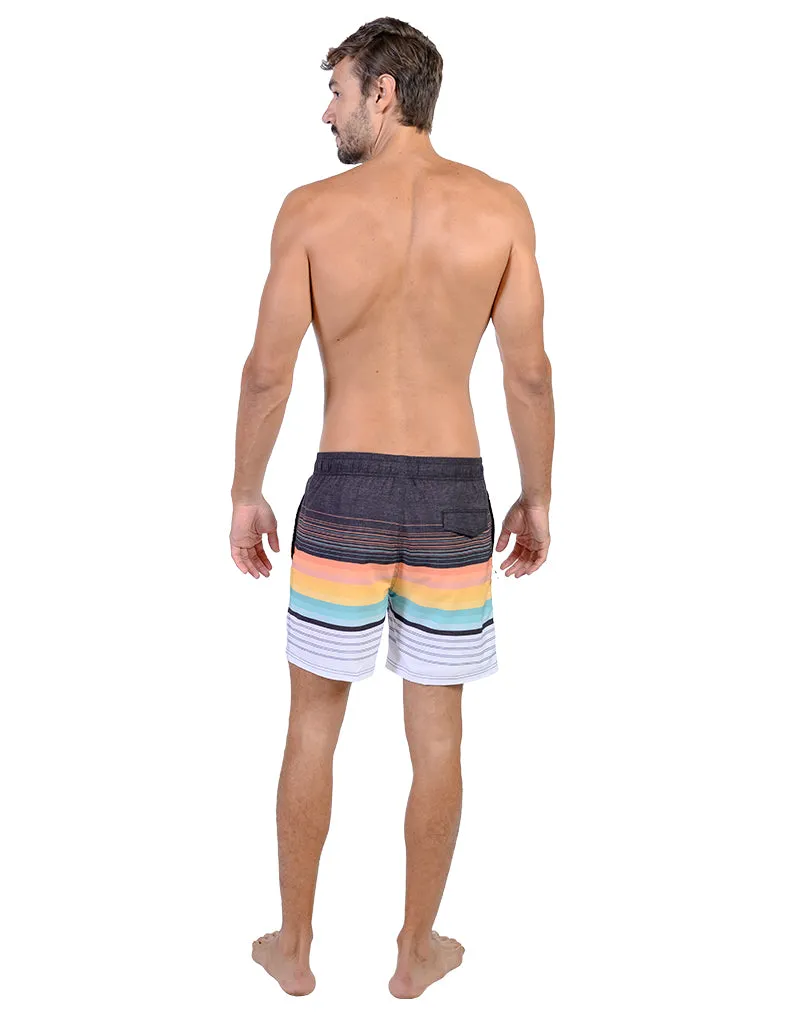 Men's 4-way stretch shorts with full boxer lining inside