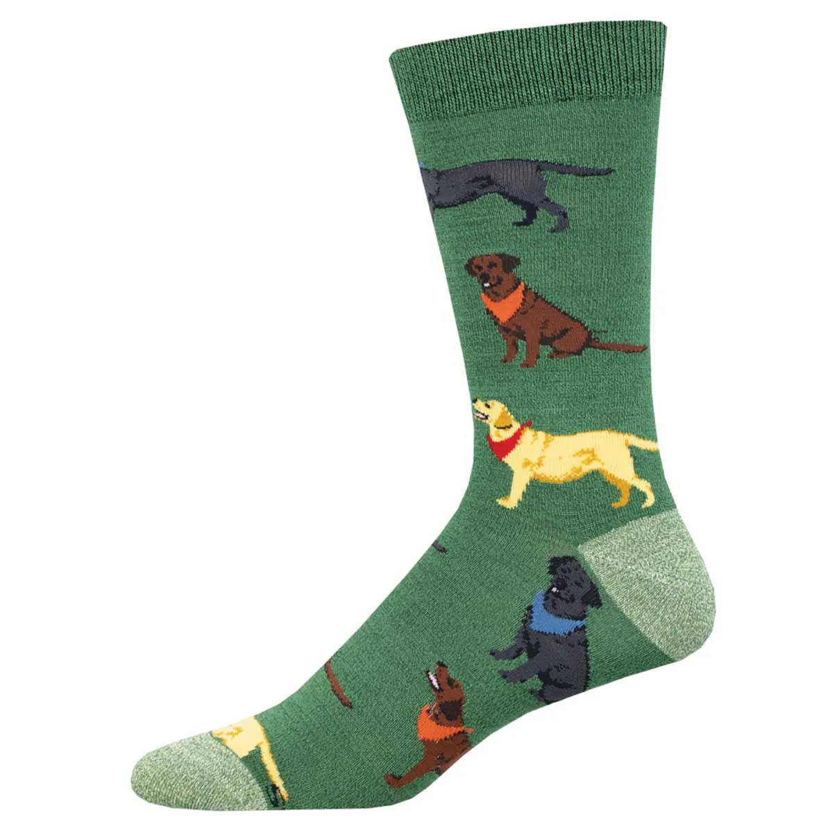 Men's Bamboo Loving Labradors Socks