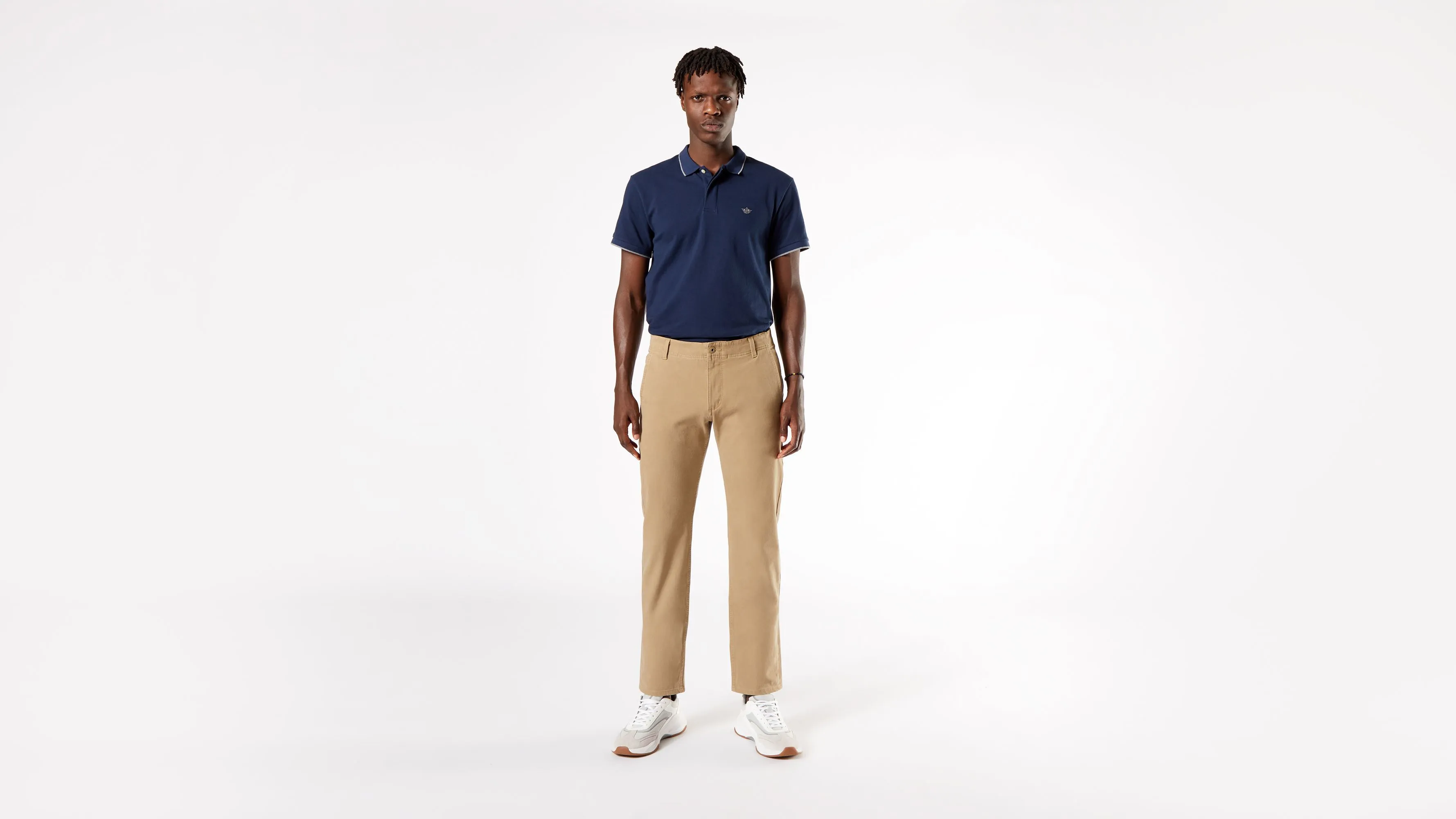 Men's Slim Fit Smart 360 Flex Alpha Khaki Pants