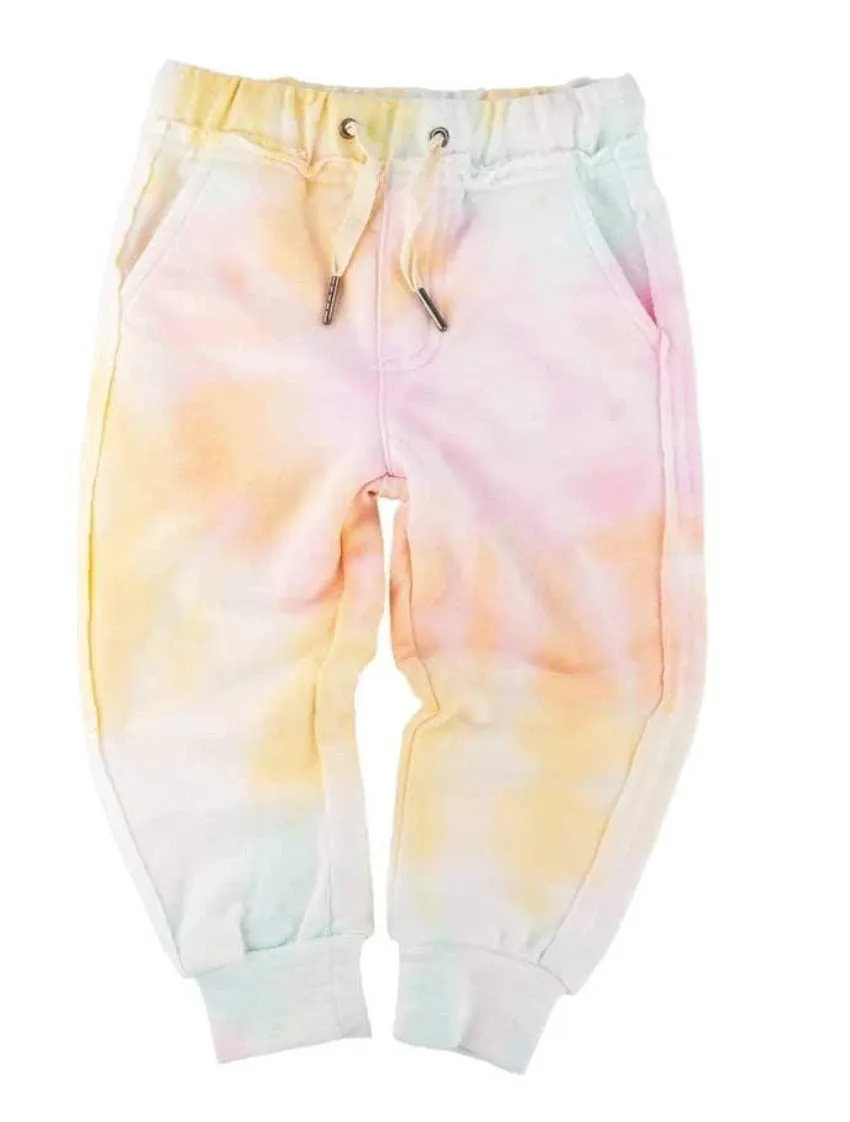 Miki Miette Rainbow Tie Dye Jogger