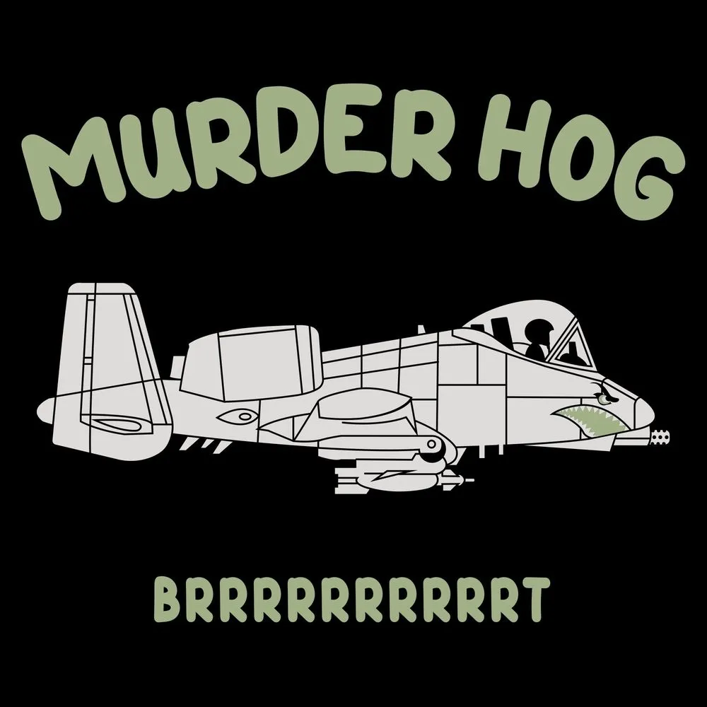 Murder Hog T-Shirt - Black