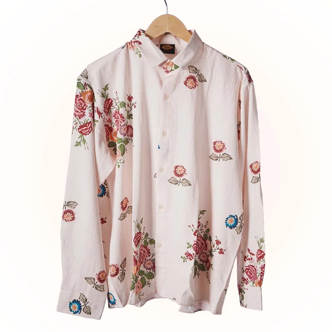 Mysore Blossom I Luxury Popcorn Material I Men Shirt