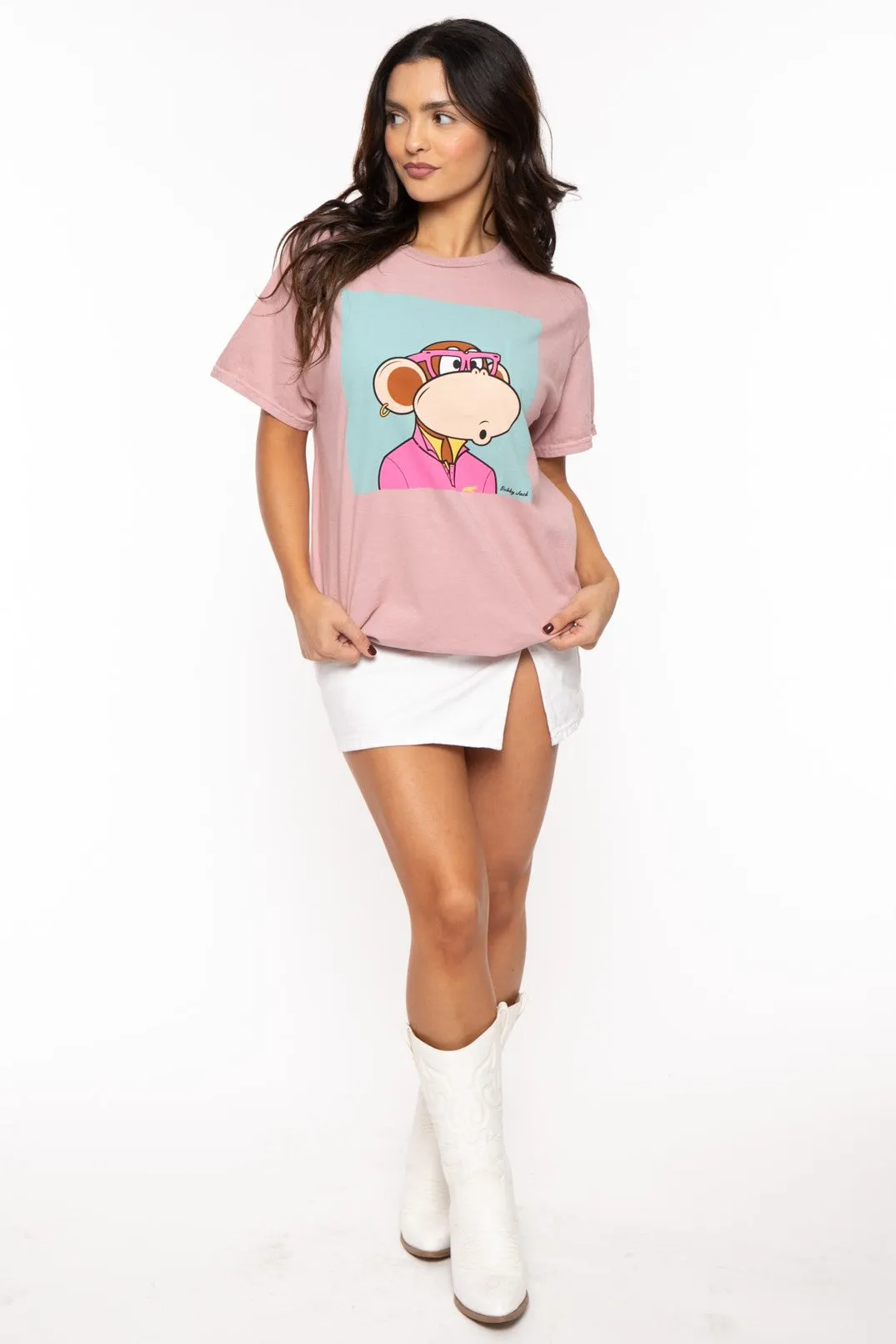 NFT Bobby Jack Oversized Graphic T-Shirt - Bored Preppy