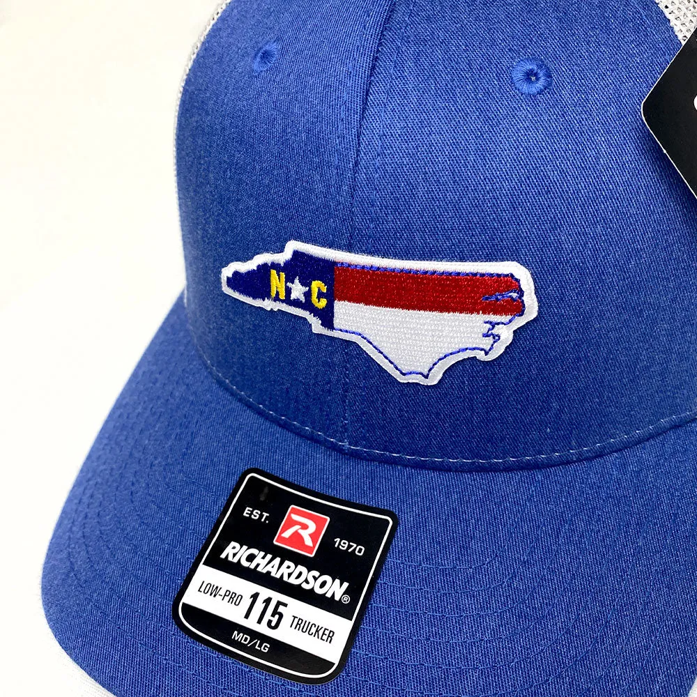 North Carolina Flag Embroidered Hat