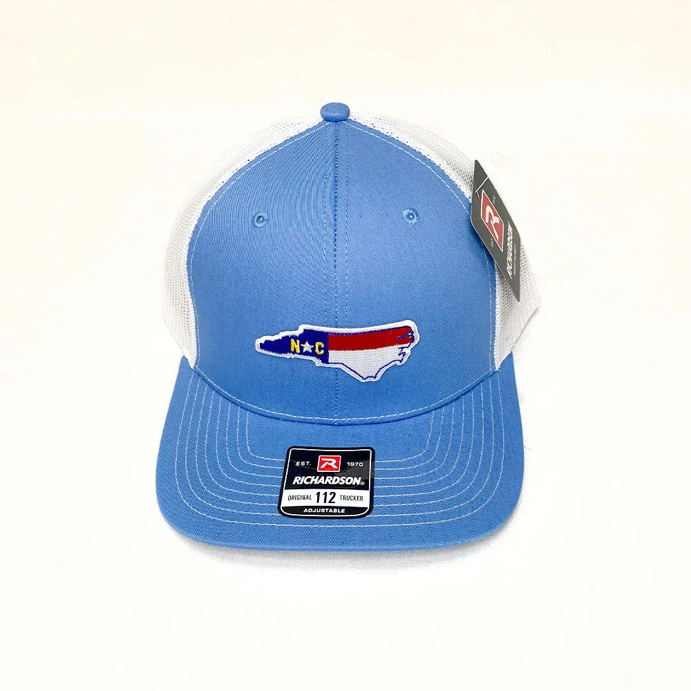 North Carolina Flag Embroidered Hat