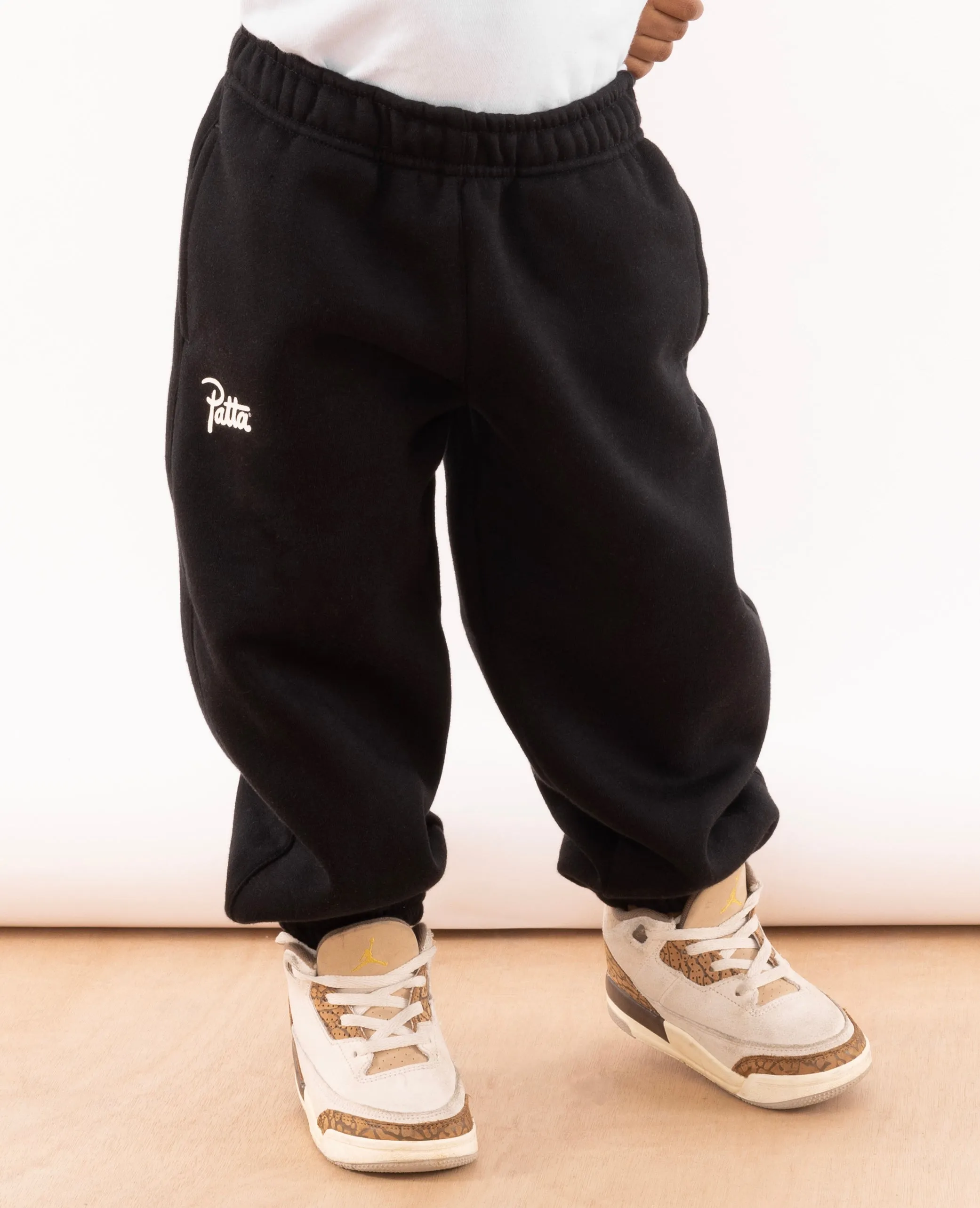 Patta Kids Jogging Pants (Black)