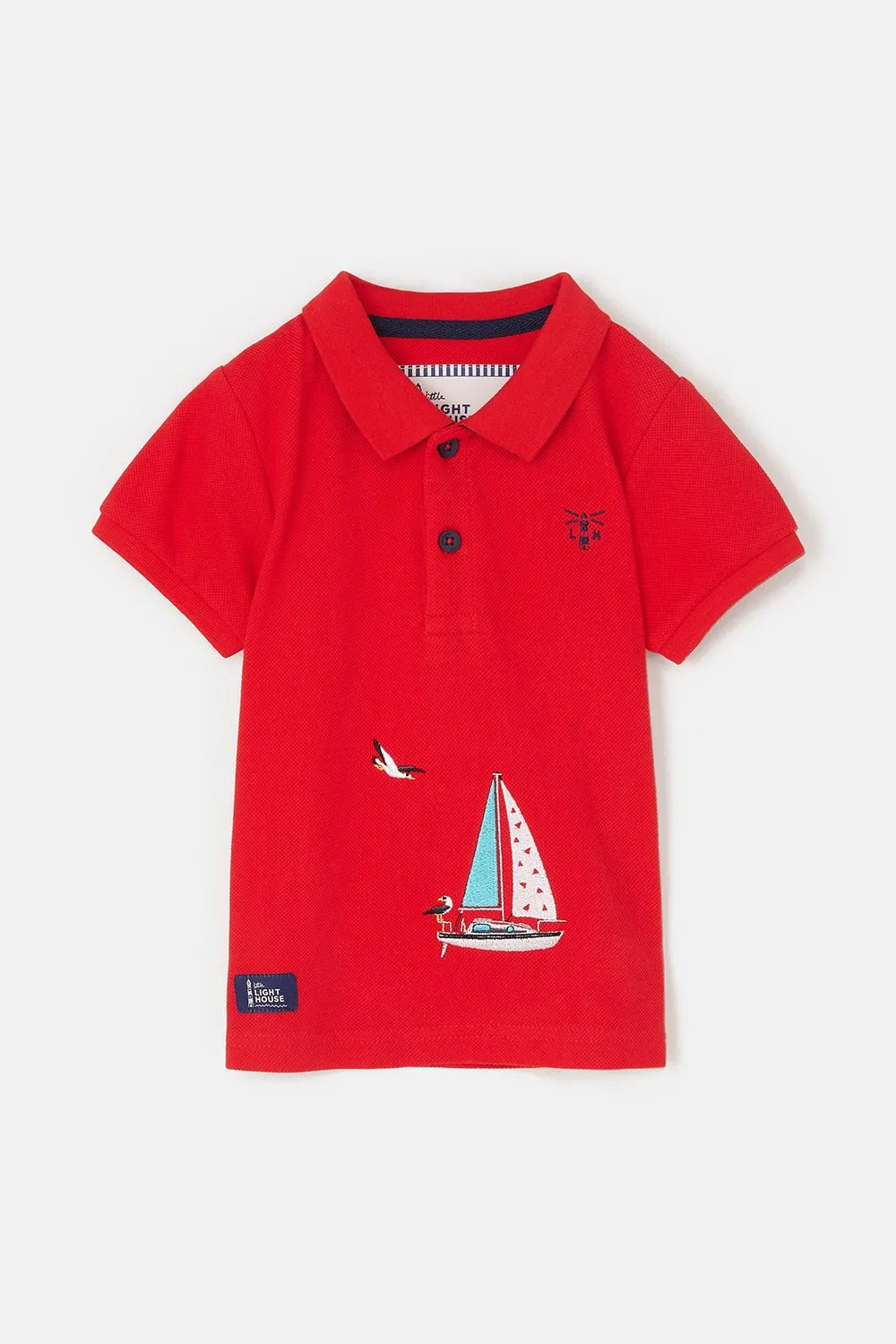 Pier Short Sleeve - Pillarbox and Boat