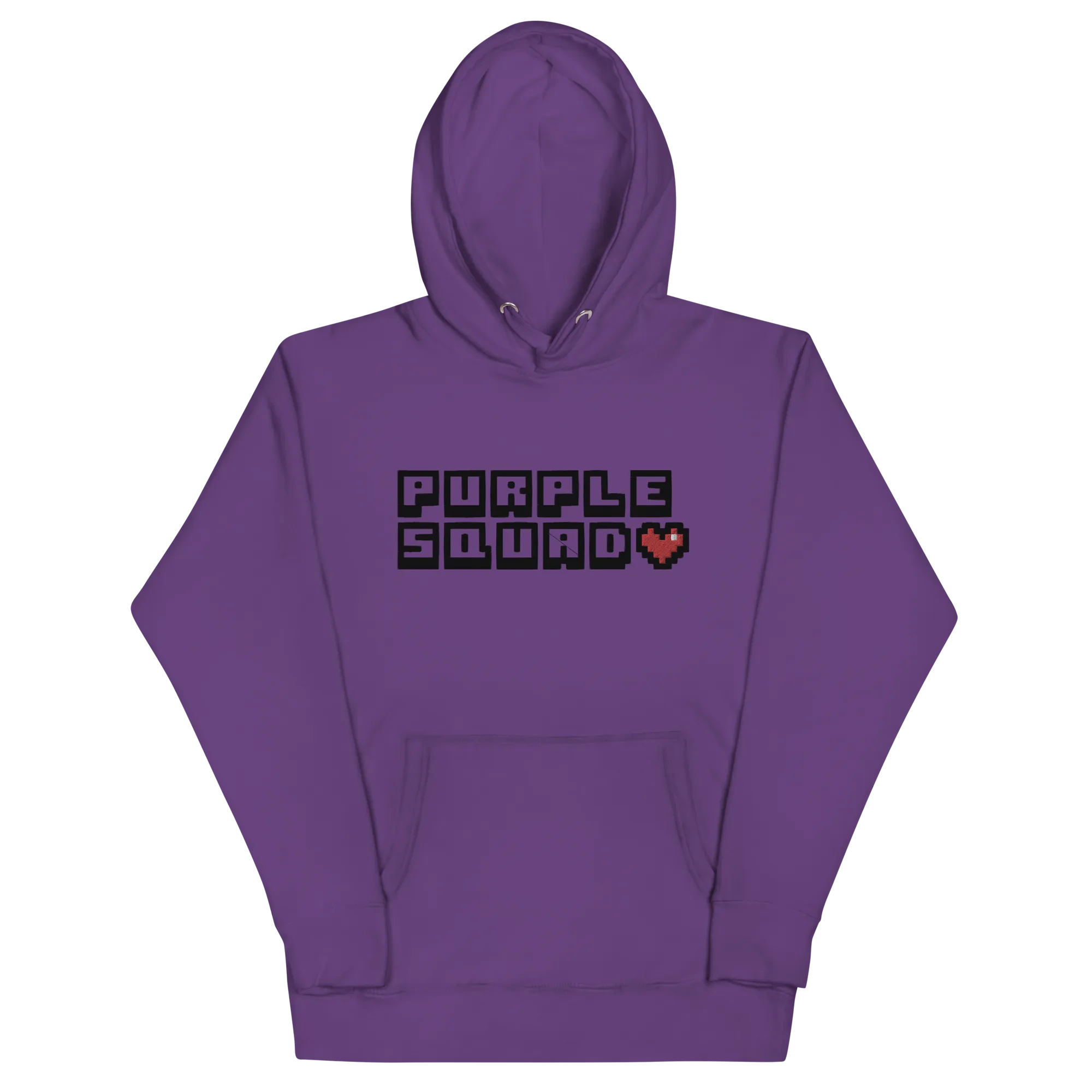 Purple Squad Embroidered Hoodie (Adult S-3XL)