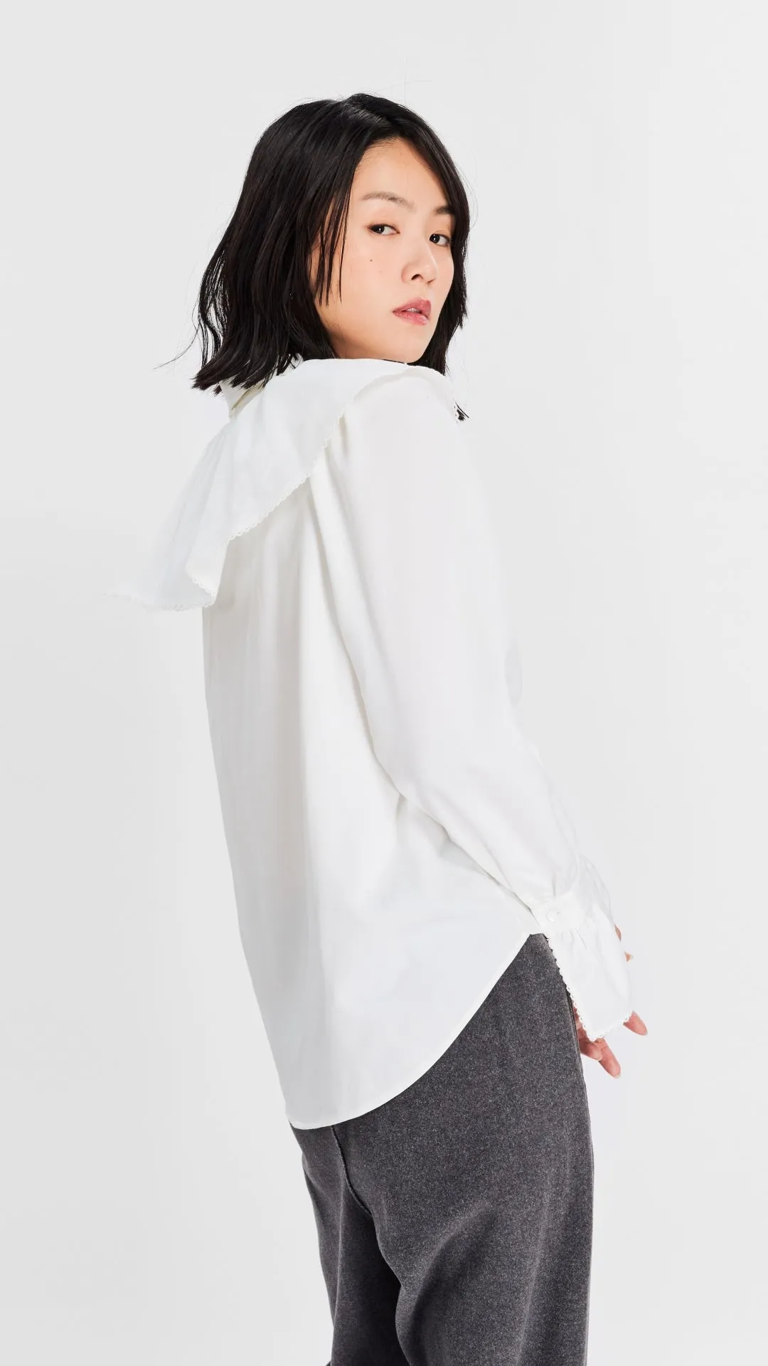 Removable Collar Shirt