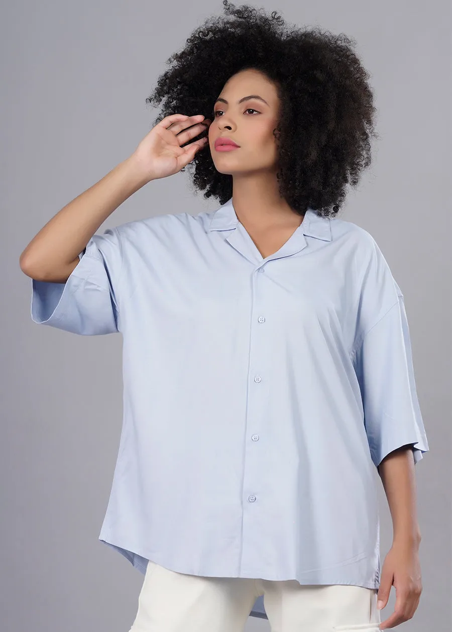 ReUnion Womens Fluidic Oversized Shirt