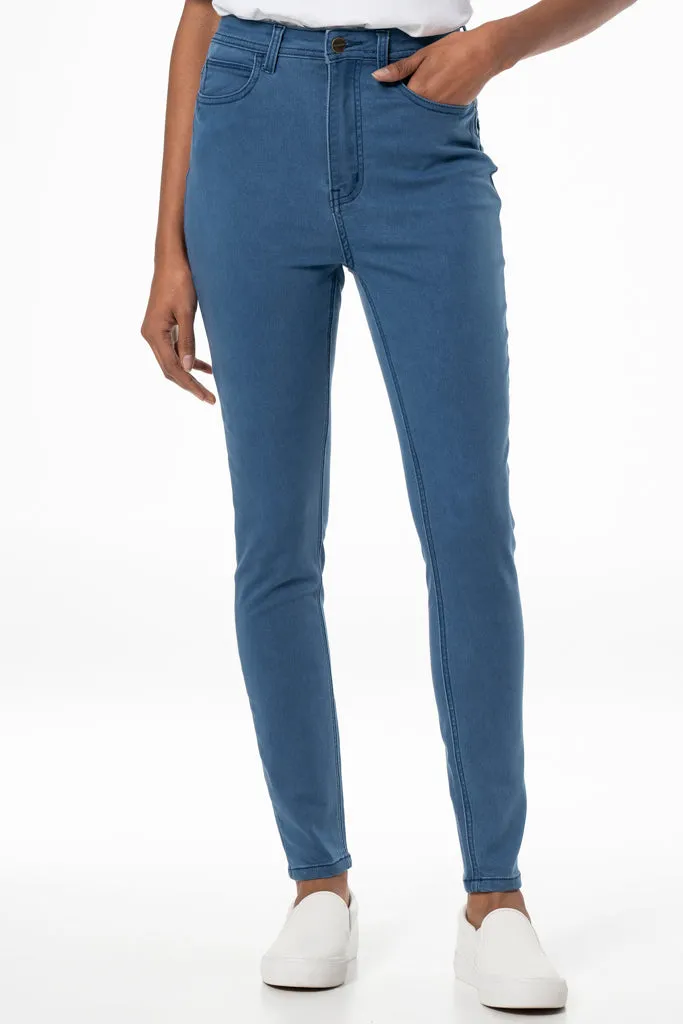 Rf09 Hi-Waisted Skinny Jeans _ 140823 _ Mid Wash