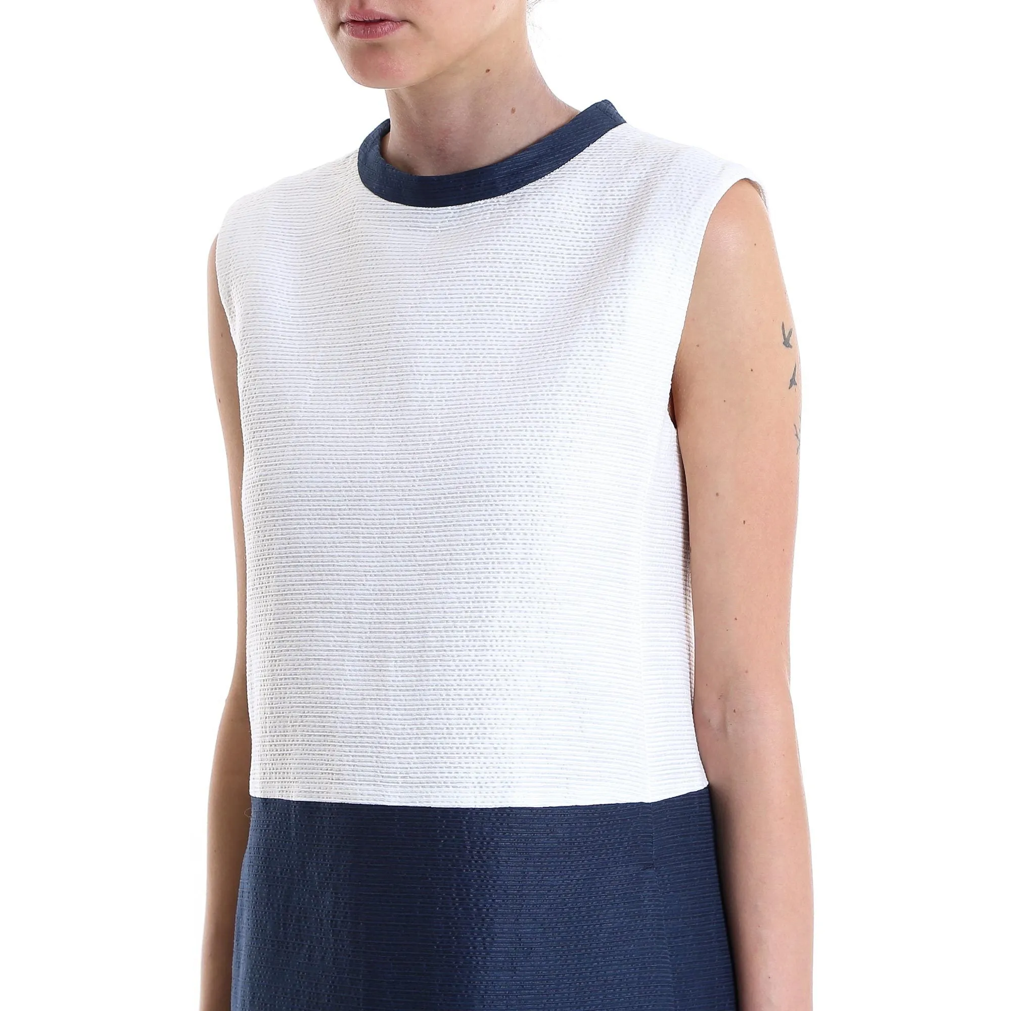 'S Max Mara Contrasting Paneled Dress