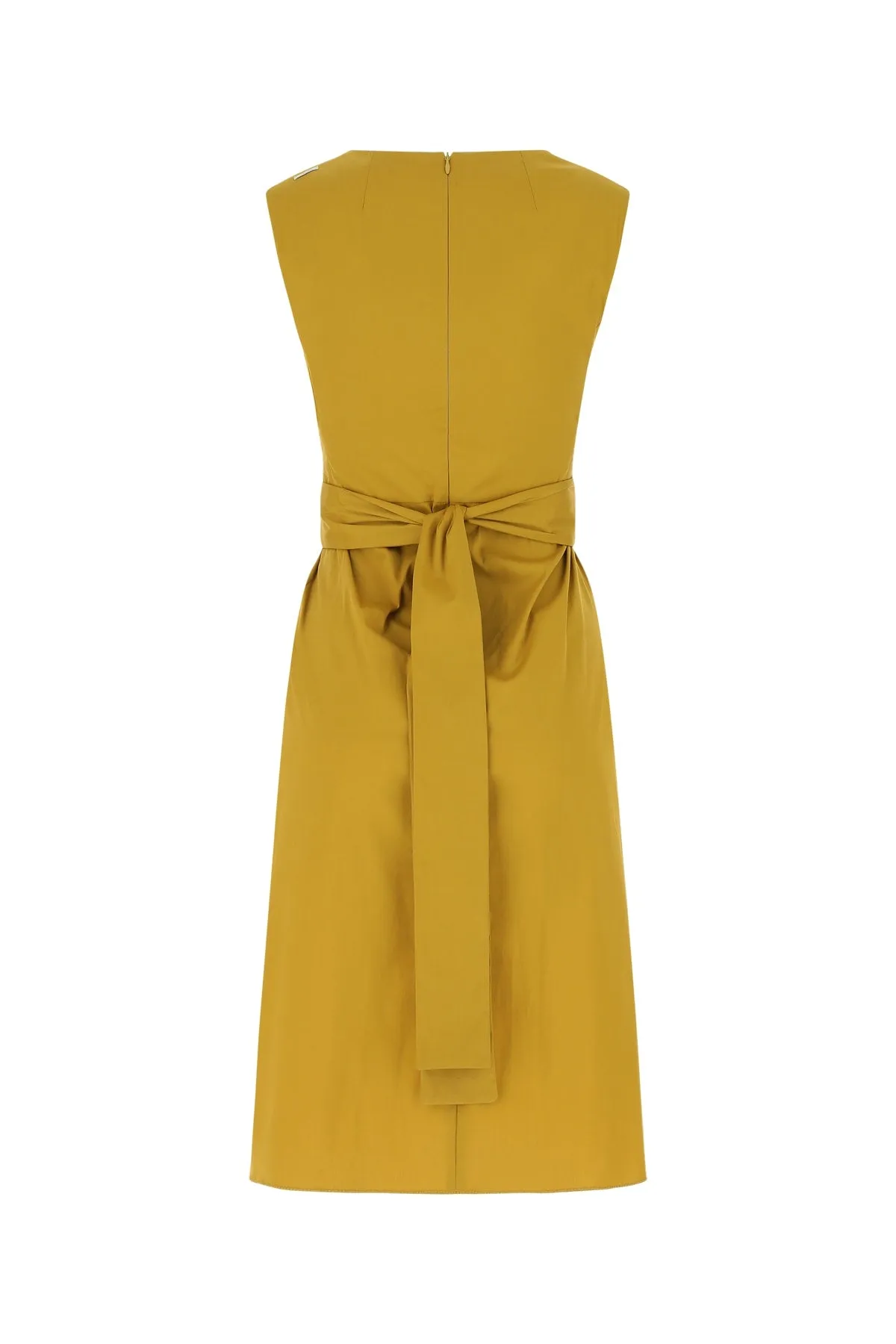 'S Max Mara Estremo Tie Belt Sleeveless Dress