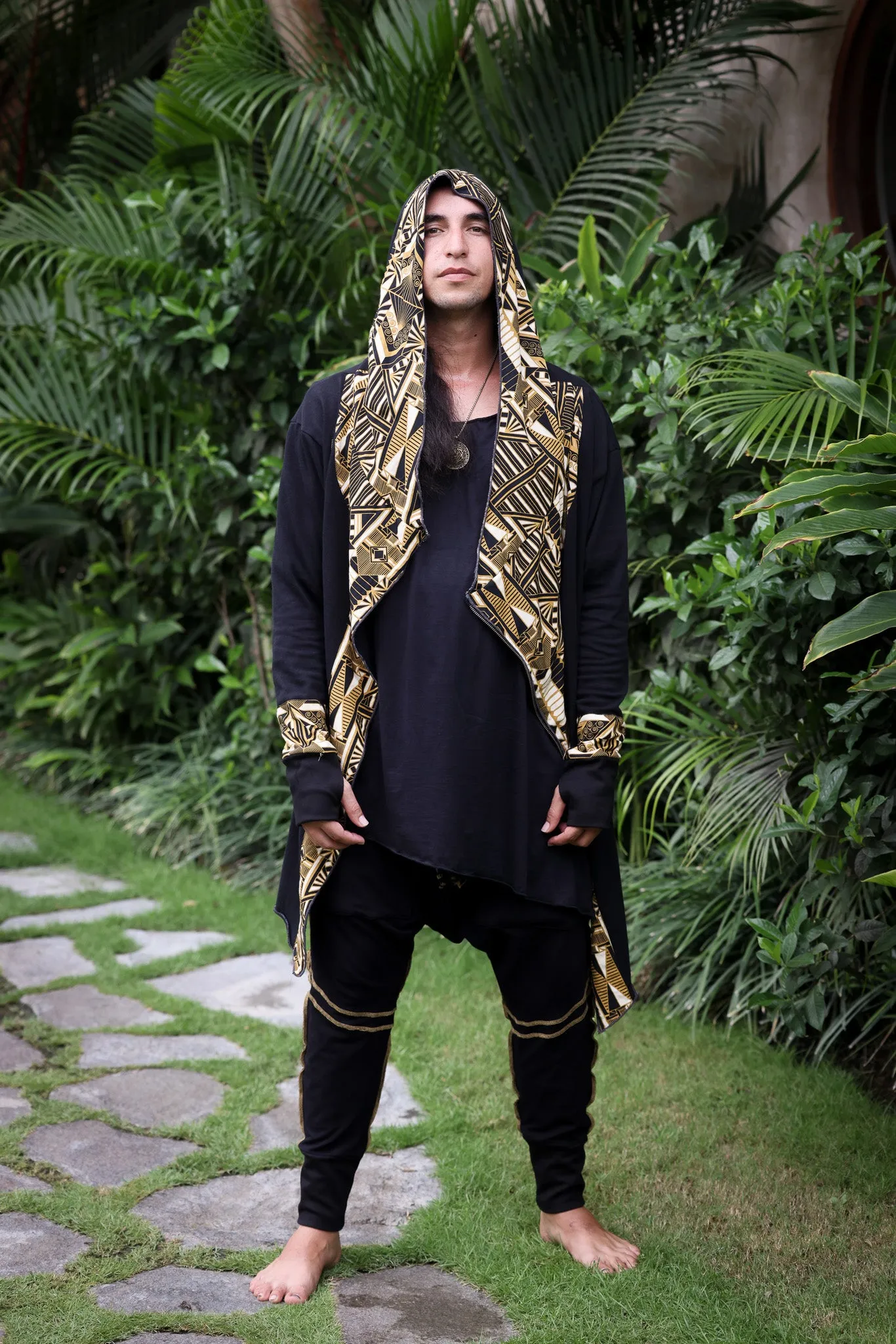 SAUDARA Pants - Baggy Slim Leg Bamboo Drop Crotch Joggers