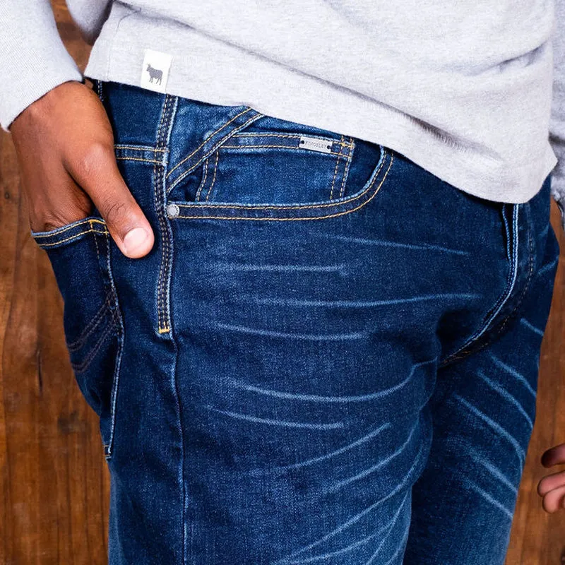 Serengeti Tapered Denim Indigo Light Wash