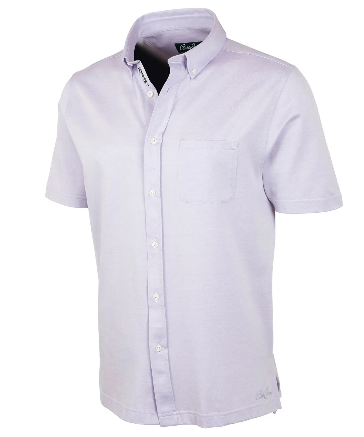 Signature Cotton Knit Short-Sleeve Cabana Sport Shirt