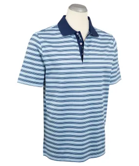 Signature Linwood Multi Stripe Mercerized Cotton Polo