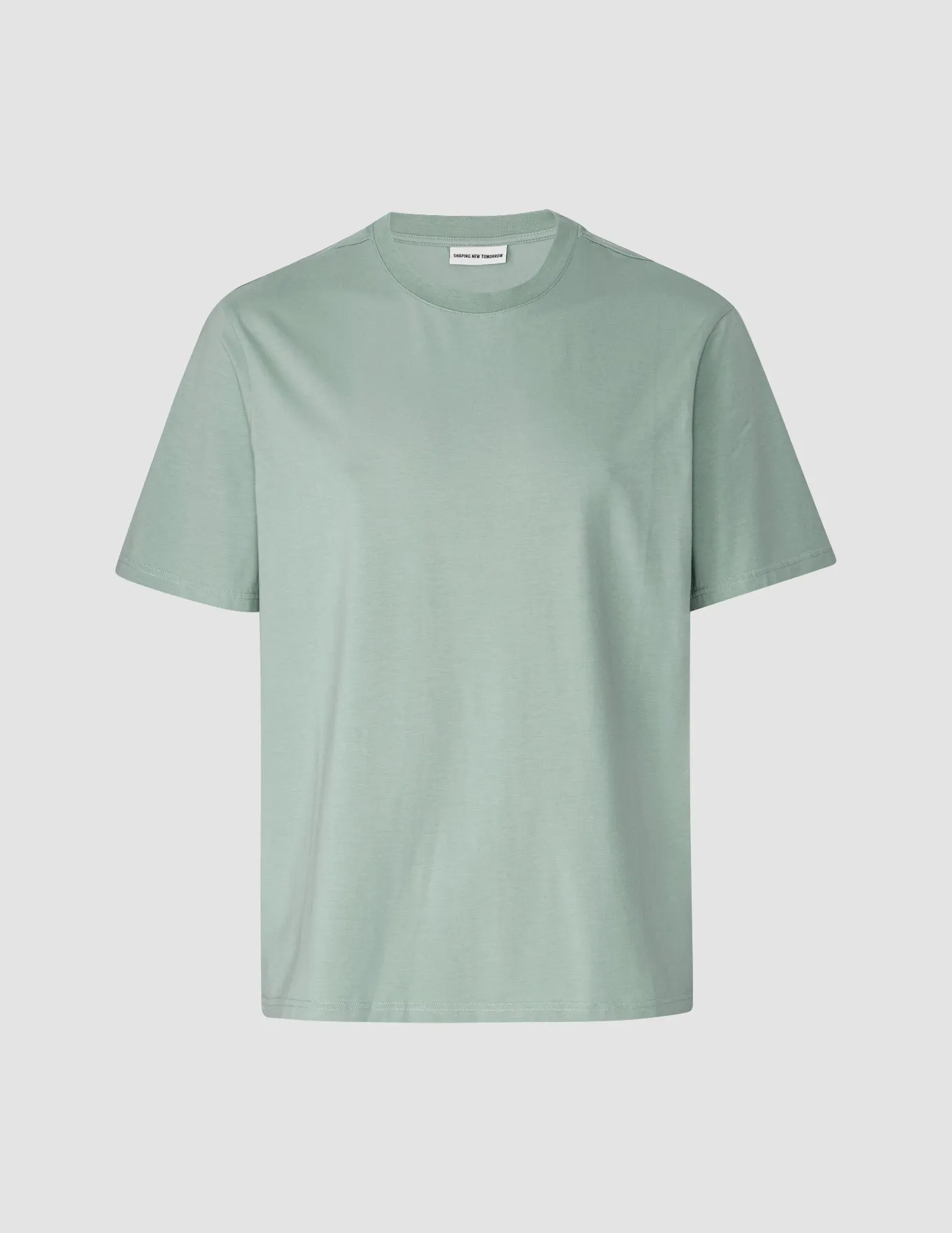 Supima T-shirt Box Fit Calm Green