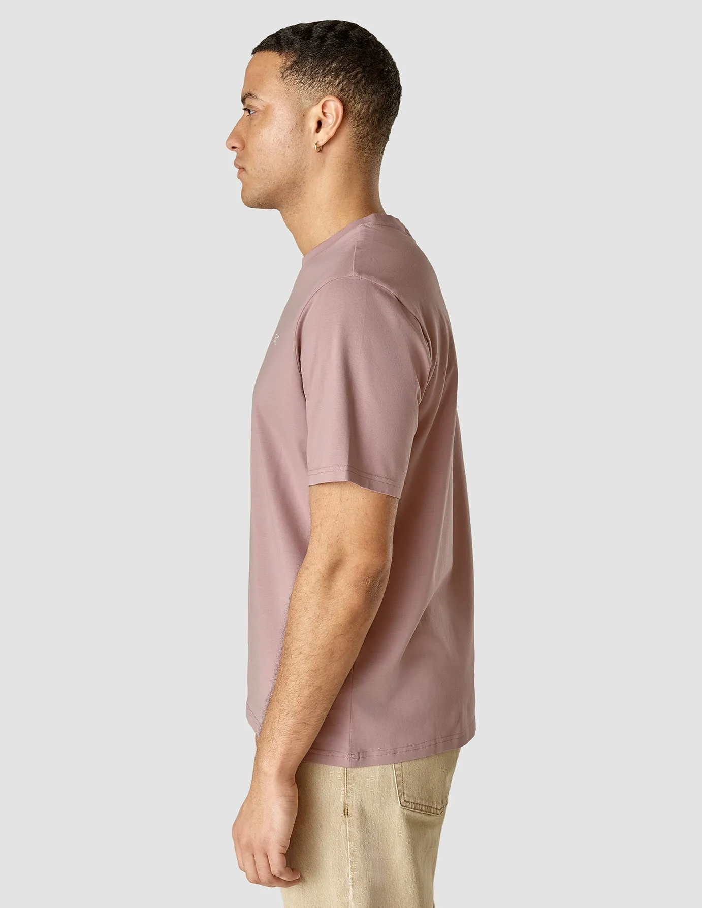 Supima T-Shirt Box Fit Legacy Dusty Lilac