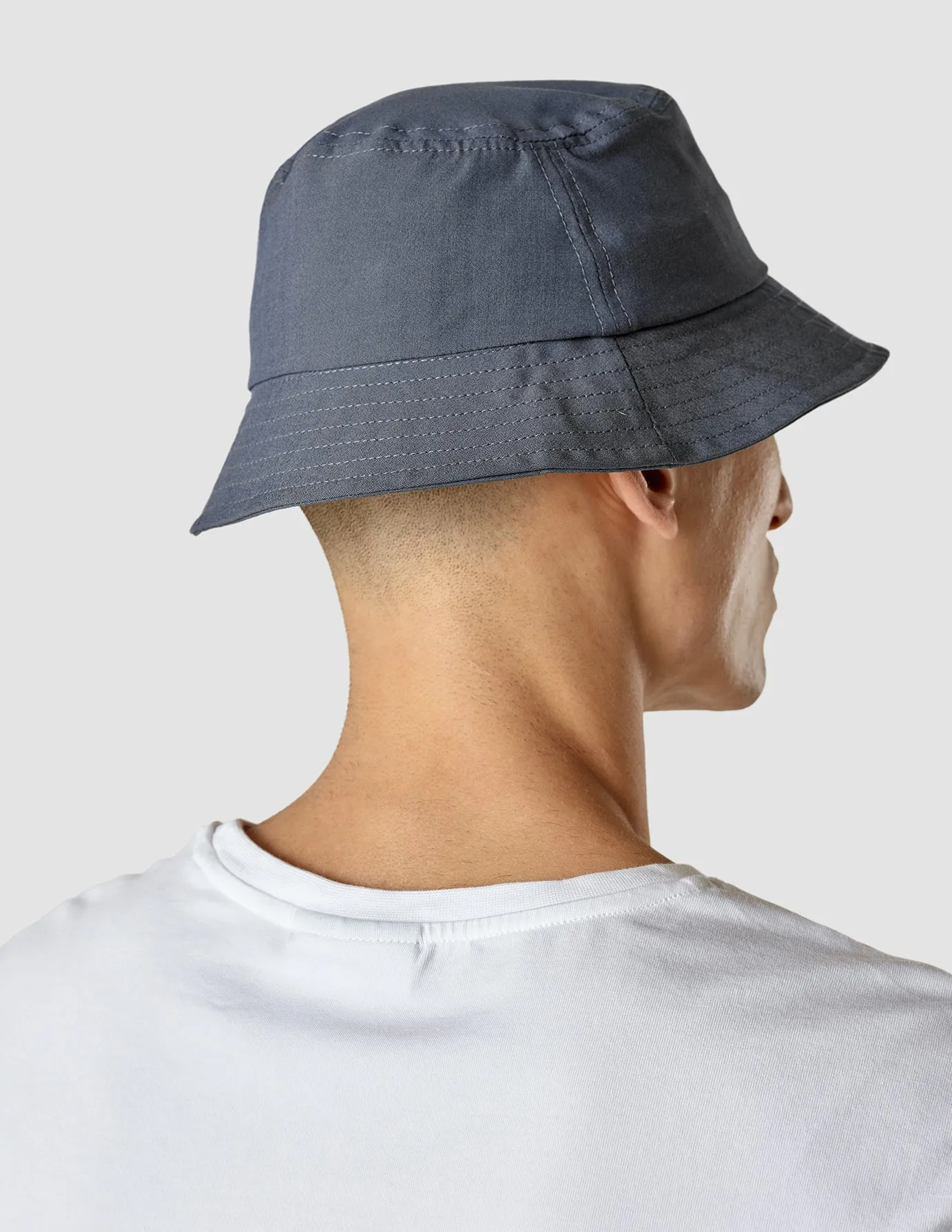 Tech Linen Bucket Hat Navy