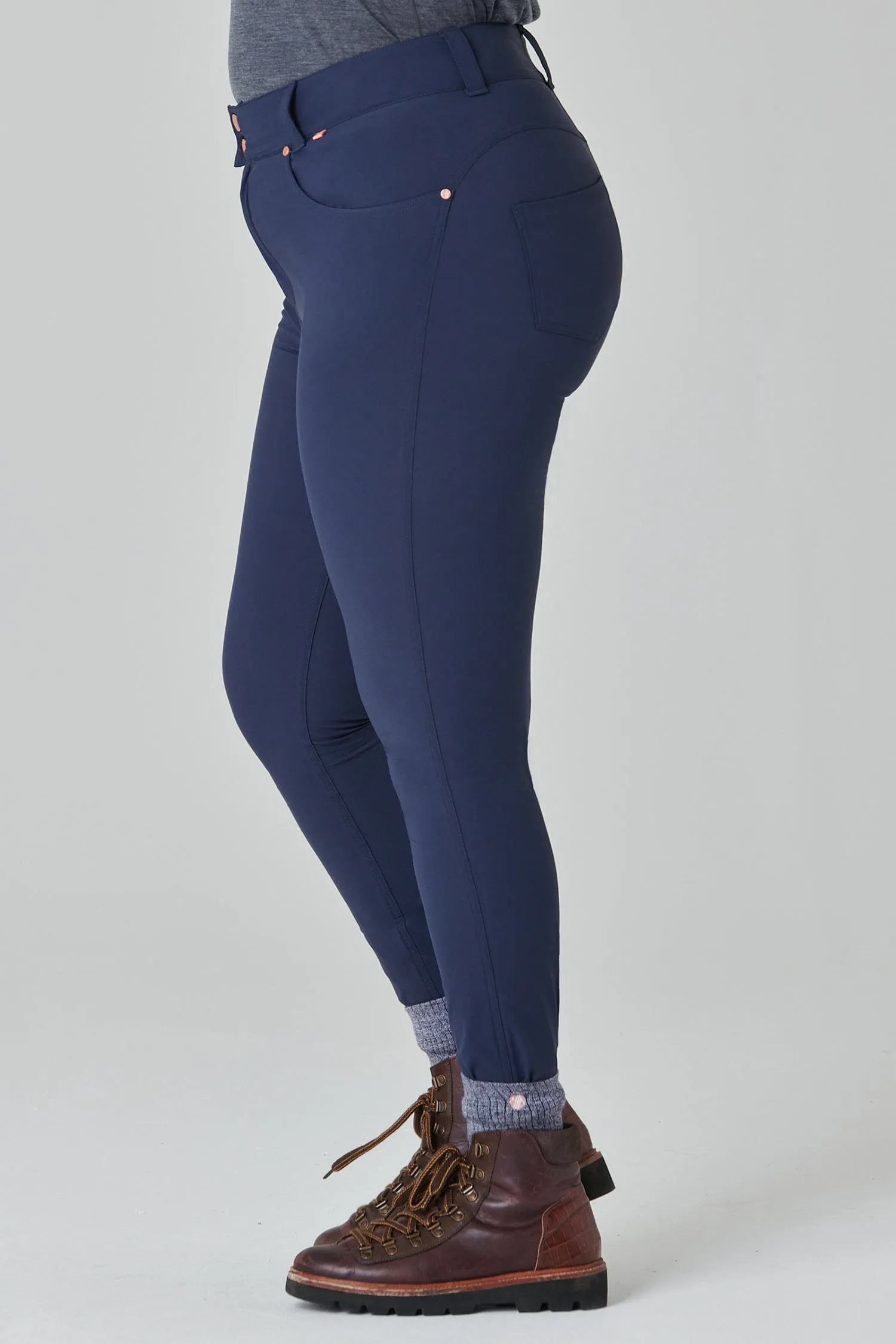 The Shape Skinny Outdoor Pants - Deep Navy