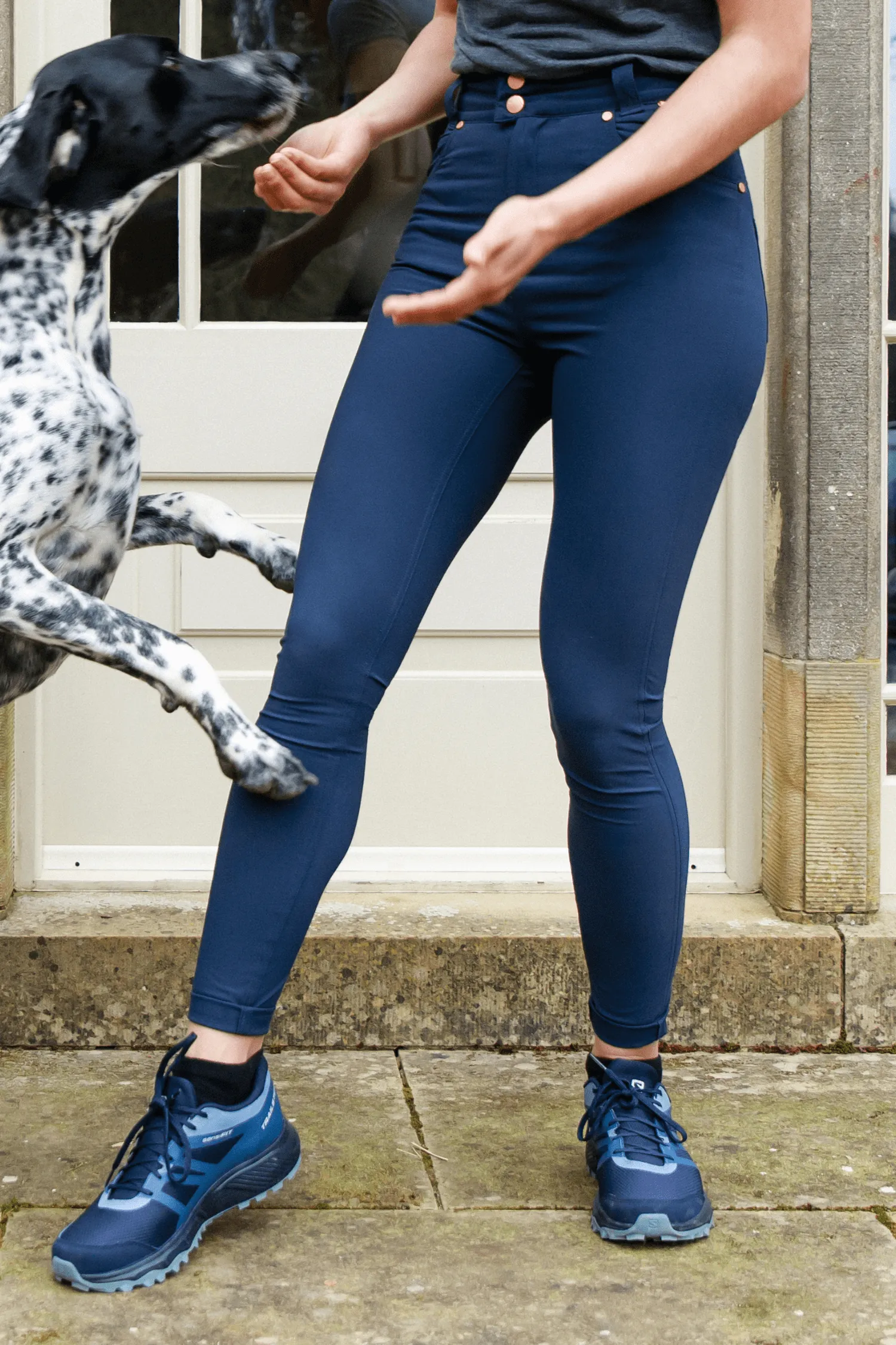 The Shape Skinny Outdoor Pants - Deep Navy