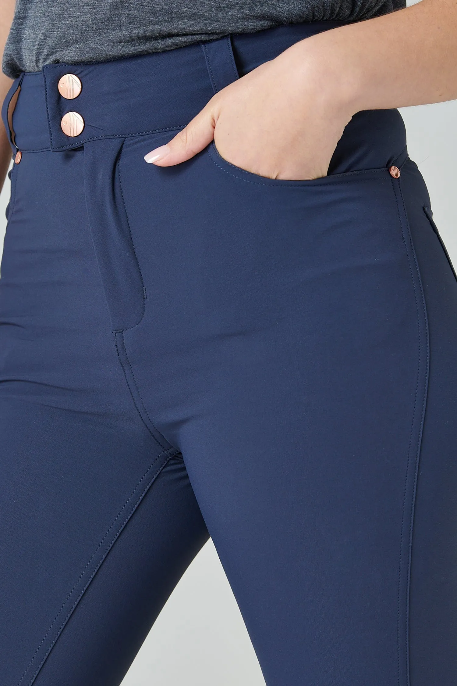 The Shape Skinny Outdoor Pants - Deep Navy