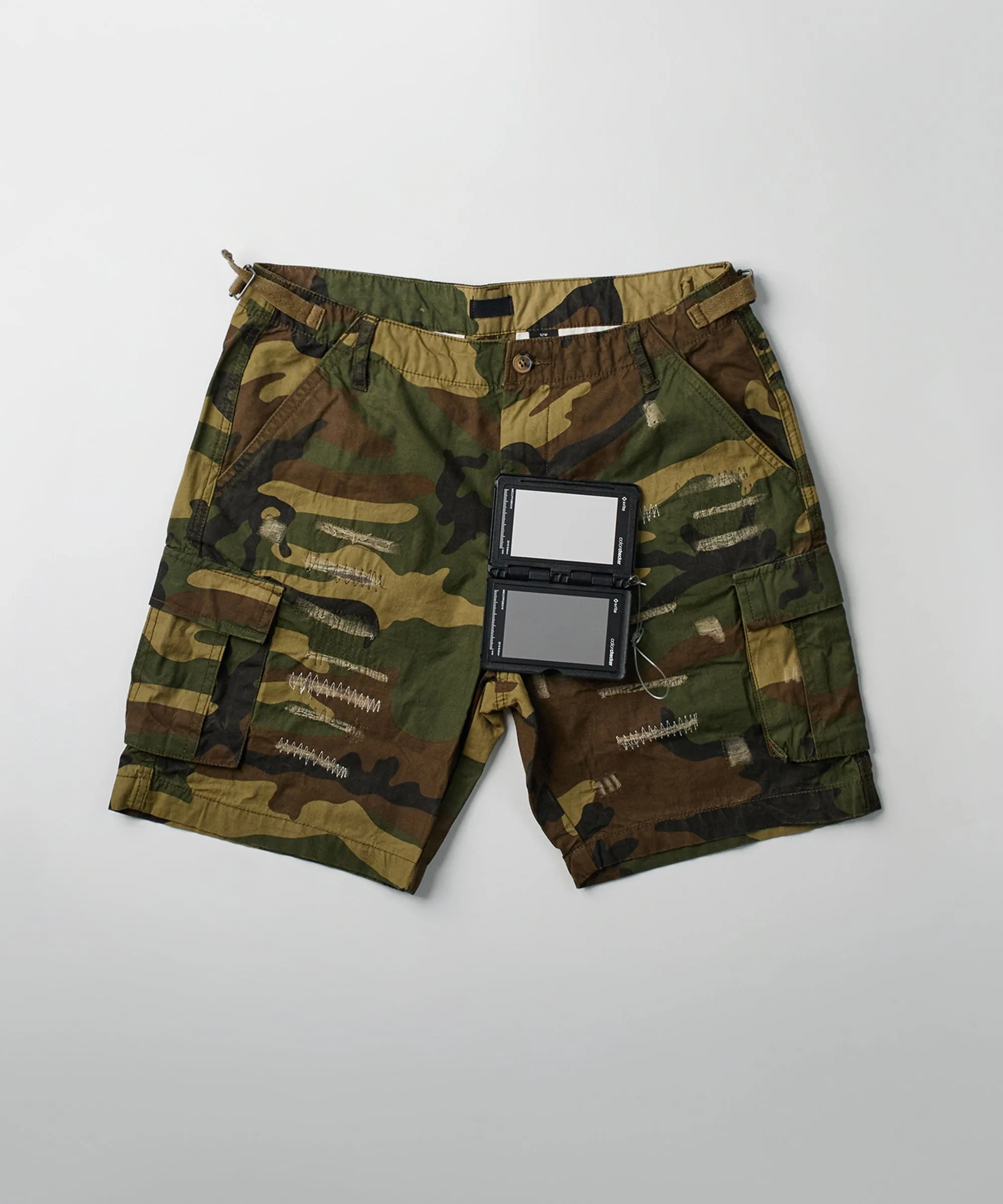 Theodor Twill Cargo Shorts - Camo