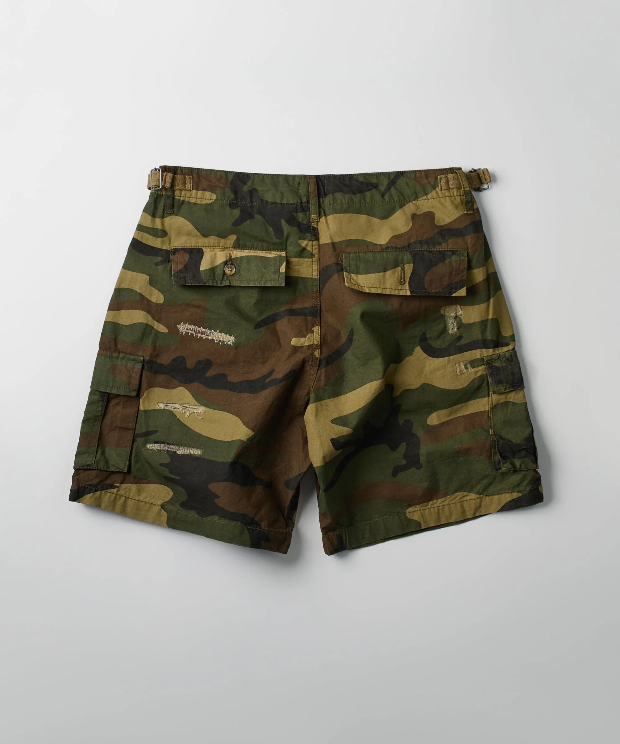 Theodor Twill Cargo Shorts - Camo