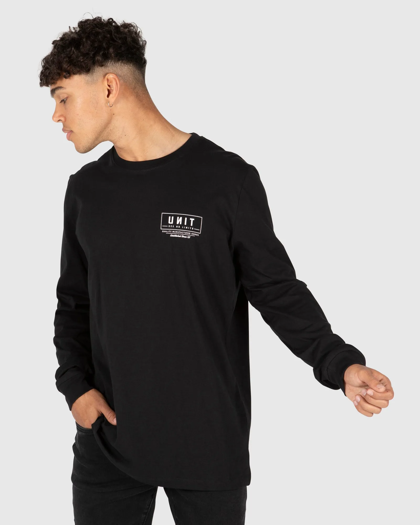 UNIT Mens Stance Long-Sleeve Tee