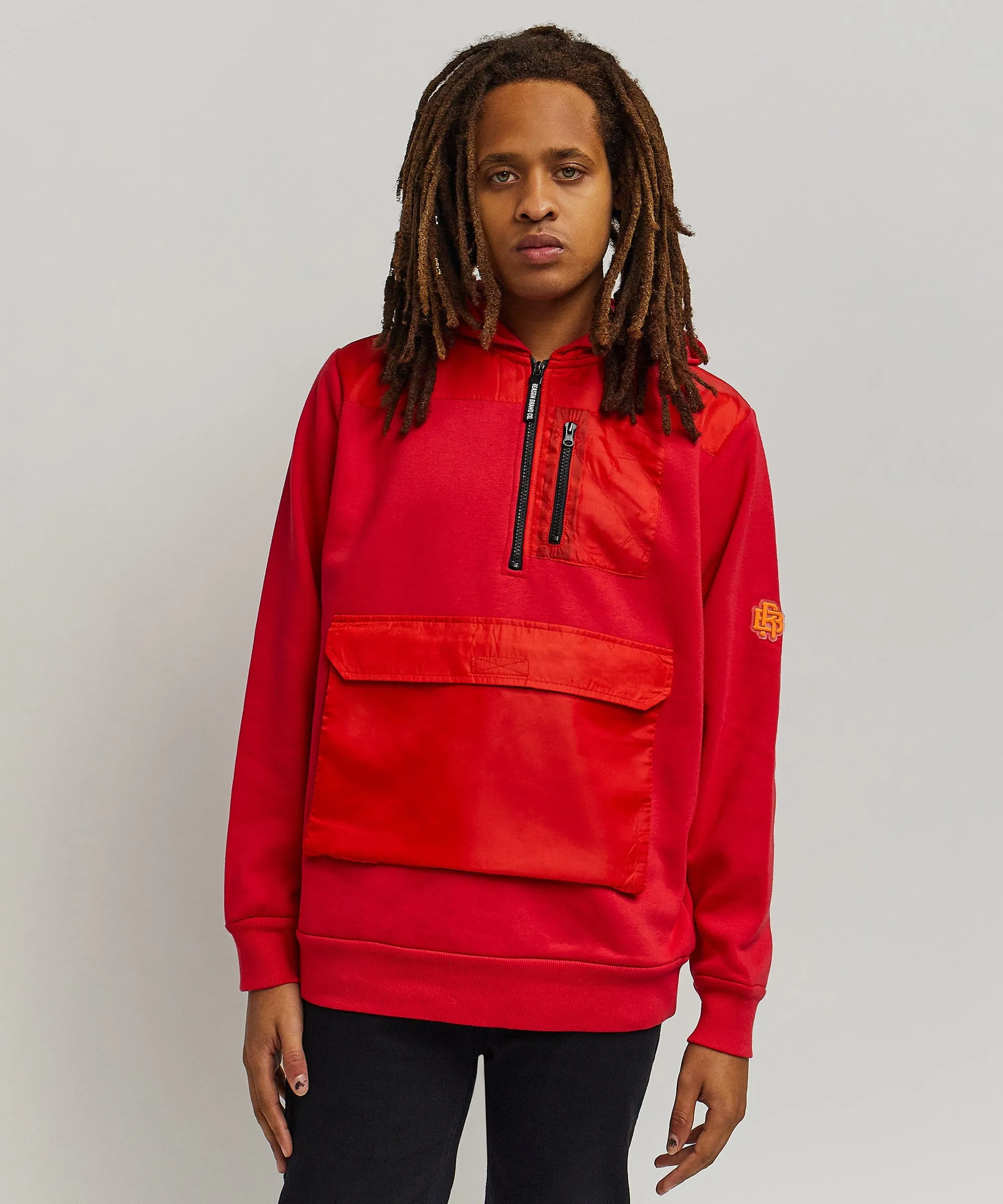 Wheaties Cargo Hoodie - Red