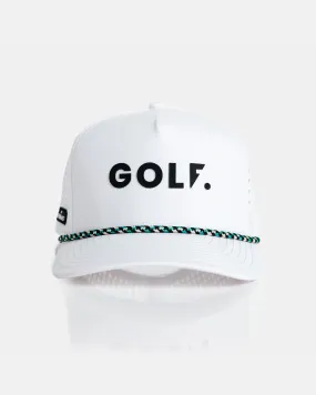 White GOLF Hat