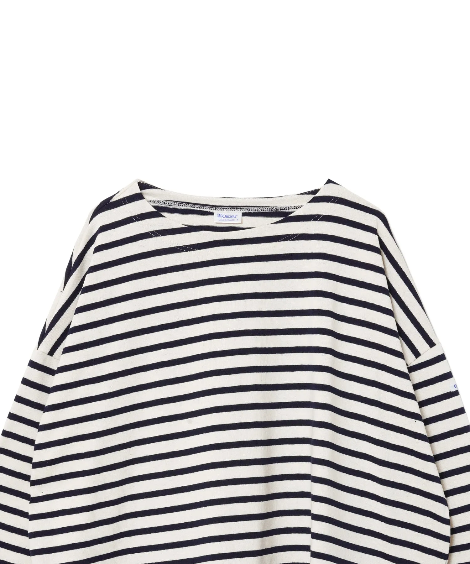 【WOMEN】ORCIVAL WIDE BODY BOAT NECK PULLOVER