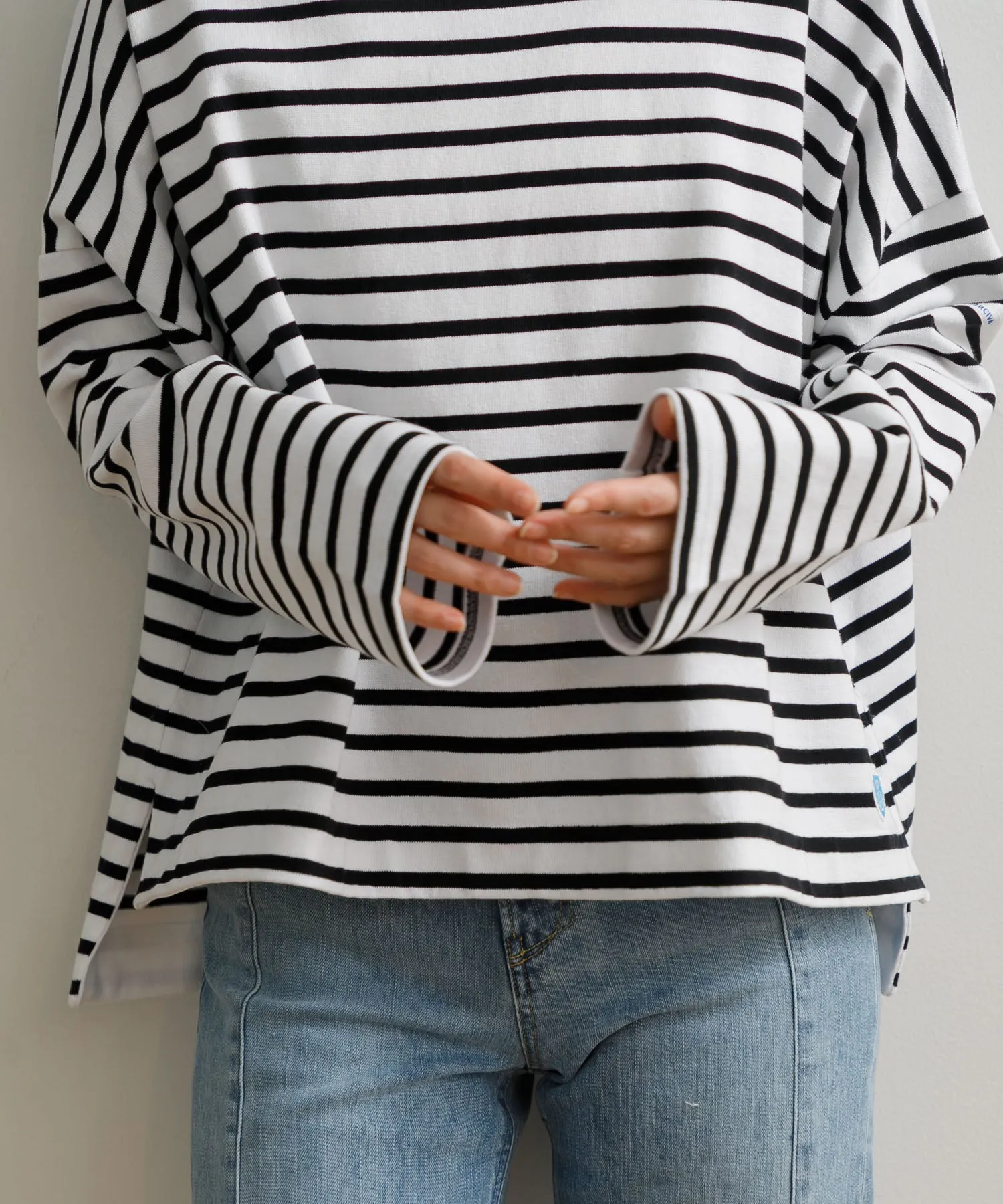 【WOMEN】ORCIVAL WIDE BODY BOAT NECK PULLOVER