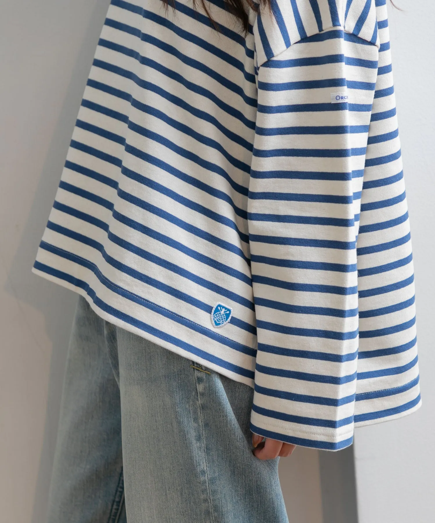 【WOMEN】ORCIVAL WIDE BODY BOAT NECK PULLOVER