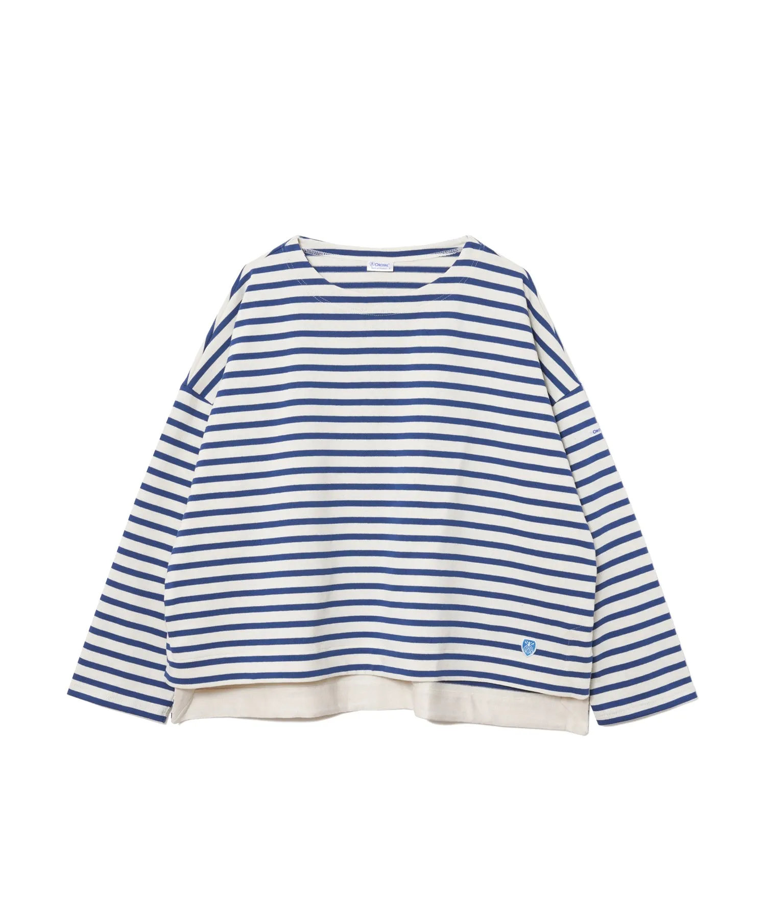 【WOMEN】ORCIVAL WIDE BODY BOAT NECK PULLOVER