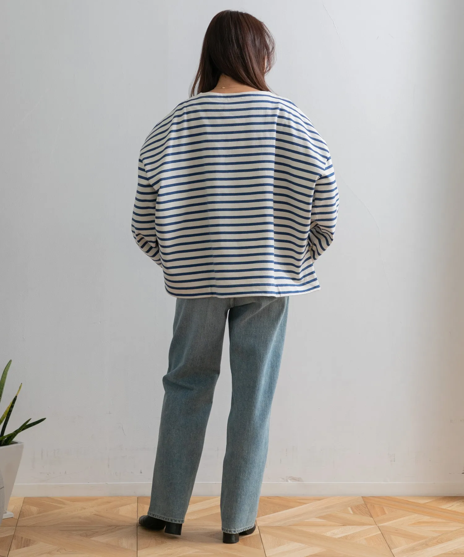 【WOMEN】ORCIVAL WIDE BODY BOAT NECK PULLOVER